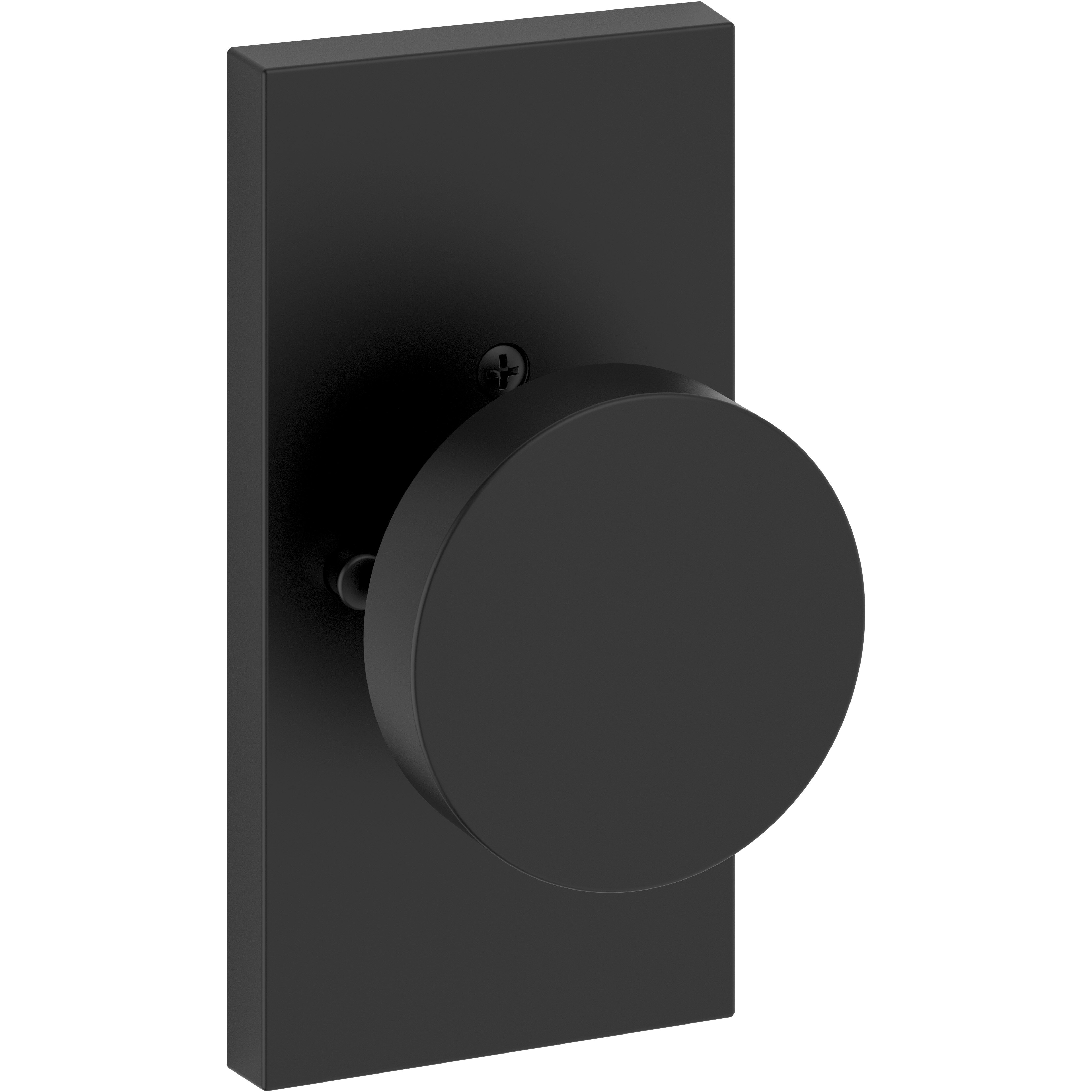 Contemporary / Contemporary 5" Rose - Satin Black