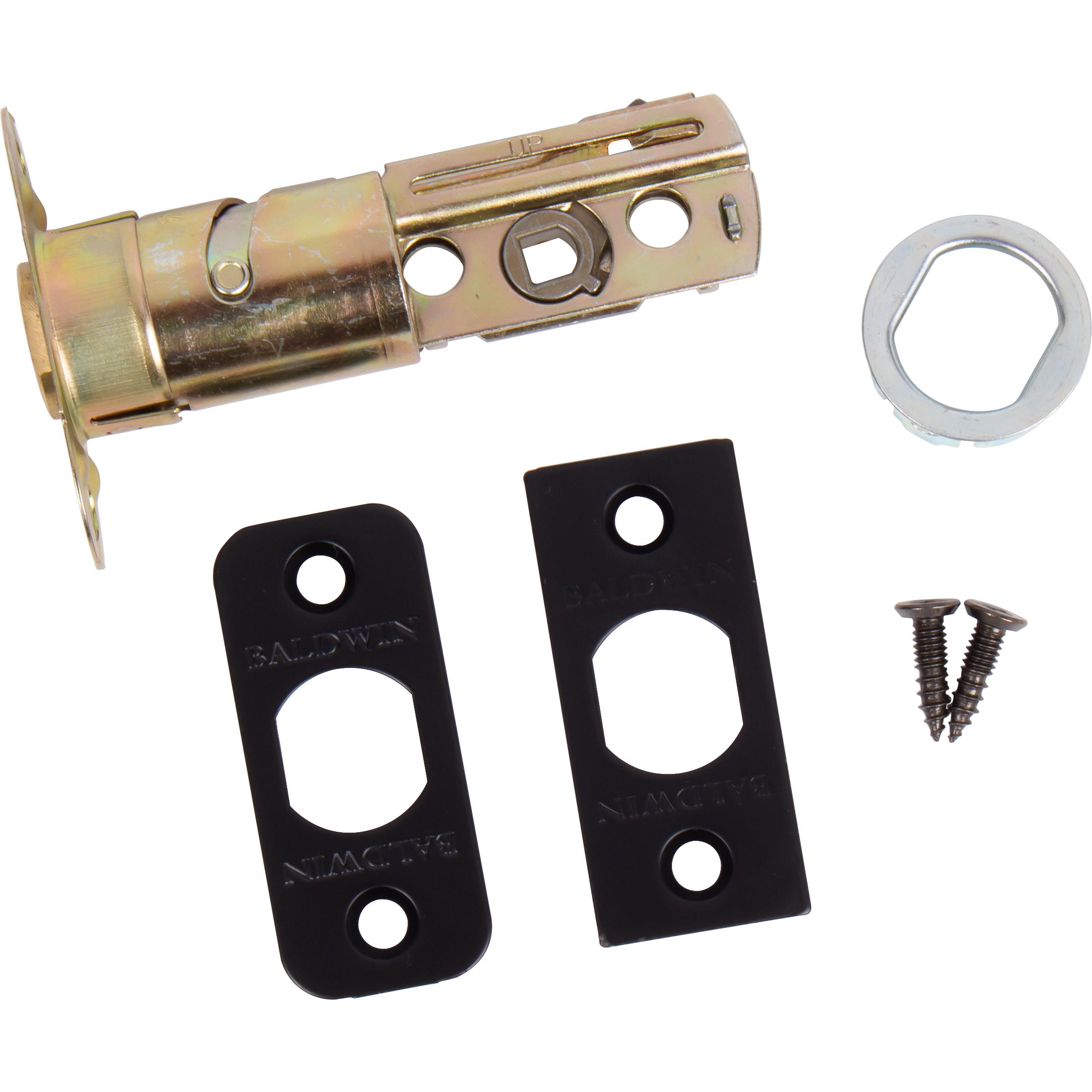 Deadbolt 6 Way Latch 6L 190 (also fits Kwikset) - Satin Black