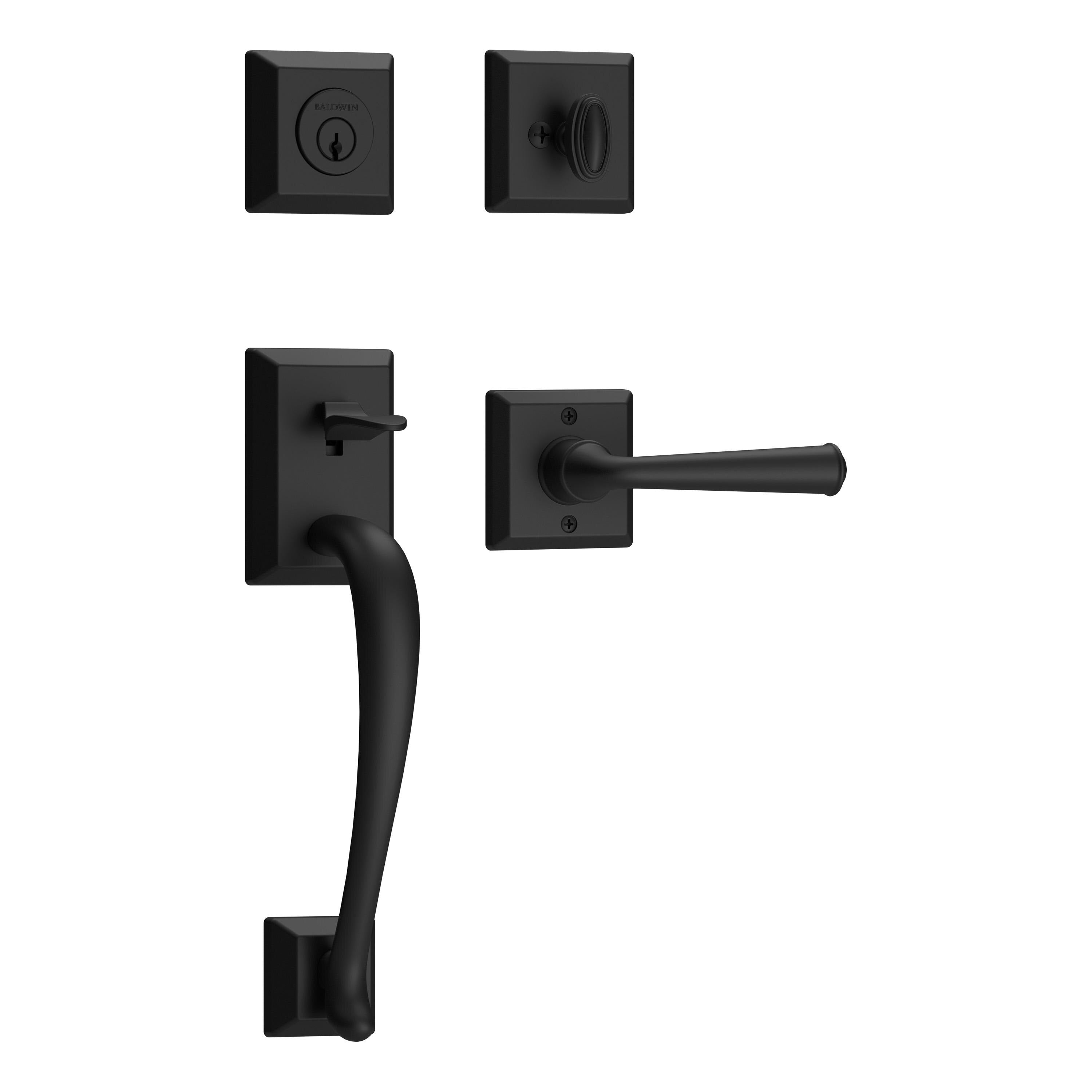 Napa Handleset with Federal / TSR - Satin Black