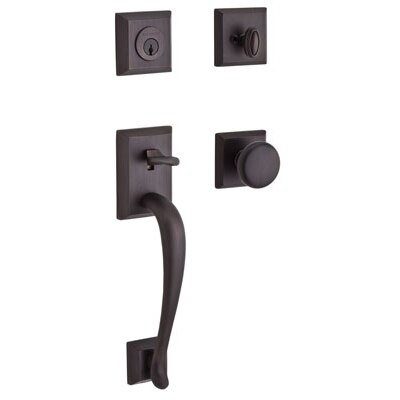 Napa Handleset with Round - Venetian Bronze