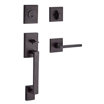 La Jolla Handleset with Square - Venetian Bronze