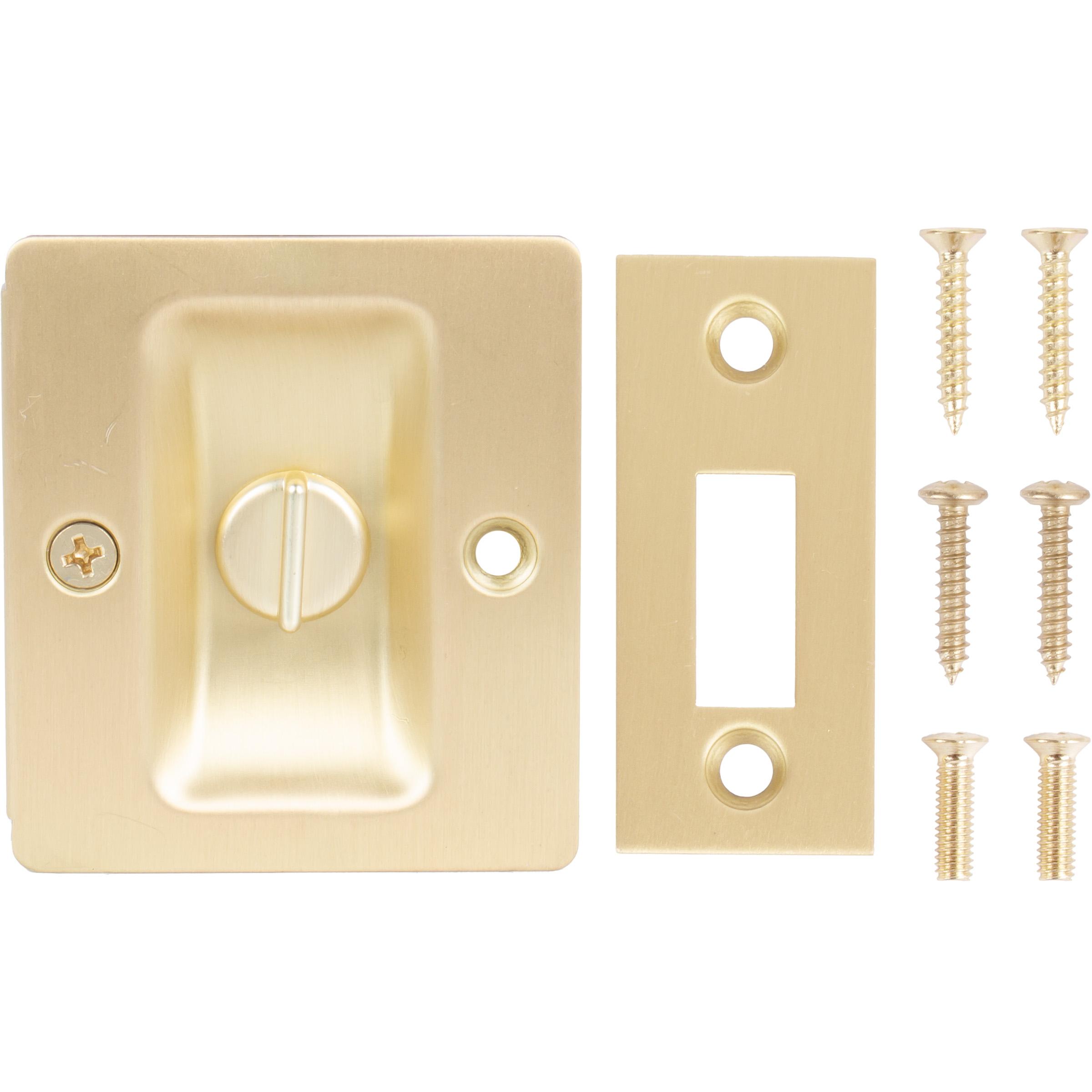 Premium Square Pocket Door Lock Privacy
