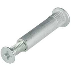 Stanley Commercial Hardware Sex Nuts for Door Closer, Painted Aluminum Finish