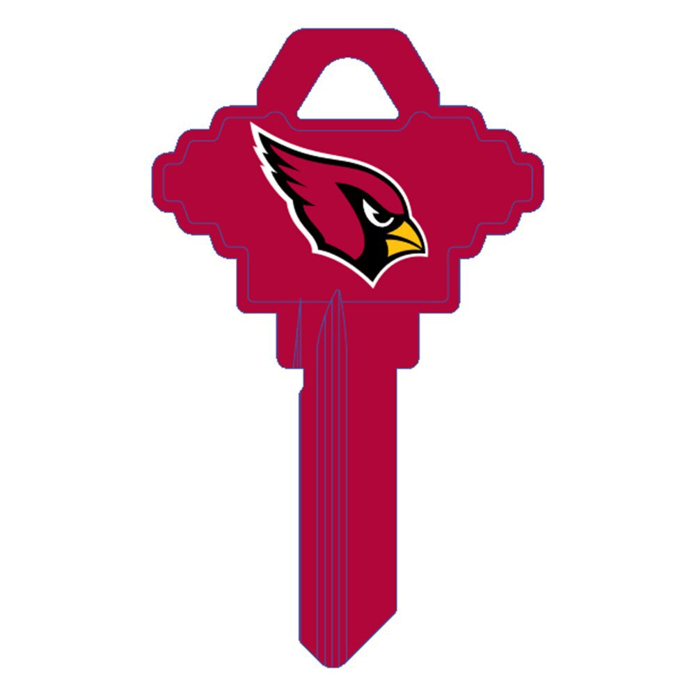 Hy-Ko FSK035H Arizona Cardinals Schlage SC1 Brass Key Blank