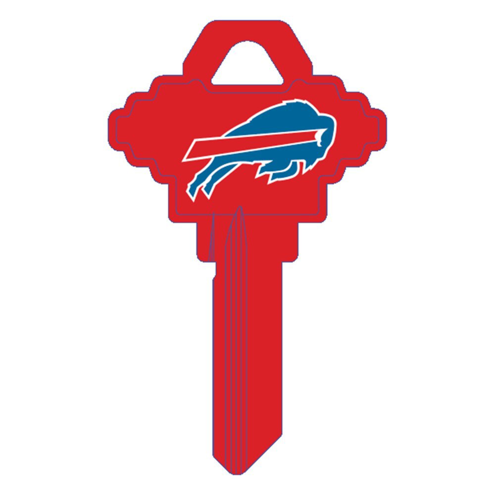 Hy-Ko FSK015H Buffalo Bills Schlage SC1 Brass Key Blank