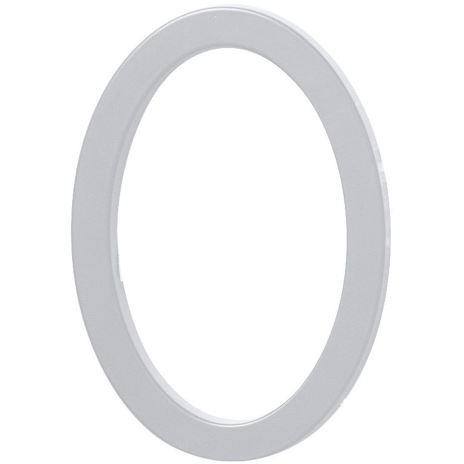 Hy-Ko FM-6CH/0 6" Floating Mount House Number 0 - Polished Chrome