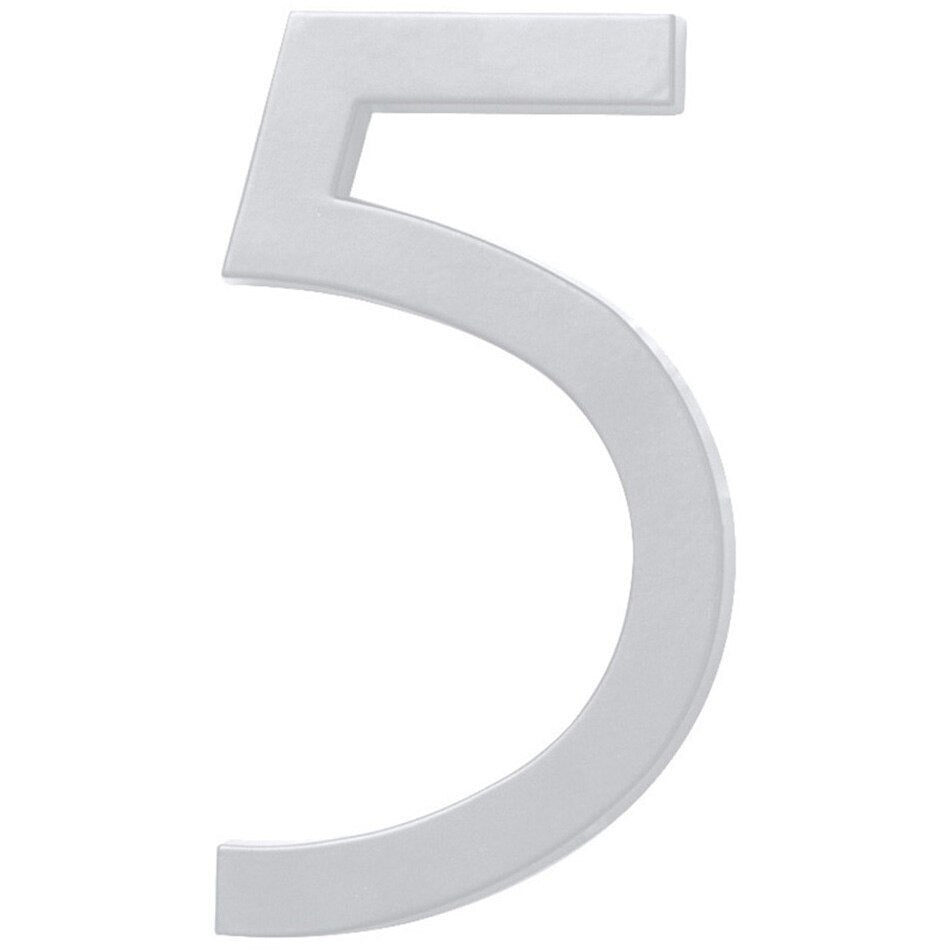 FM-6CH 6" Floating Mount House Number - Polished Chrome