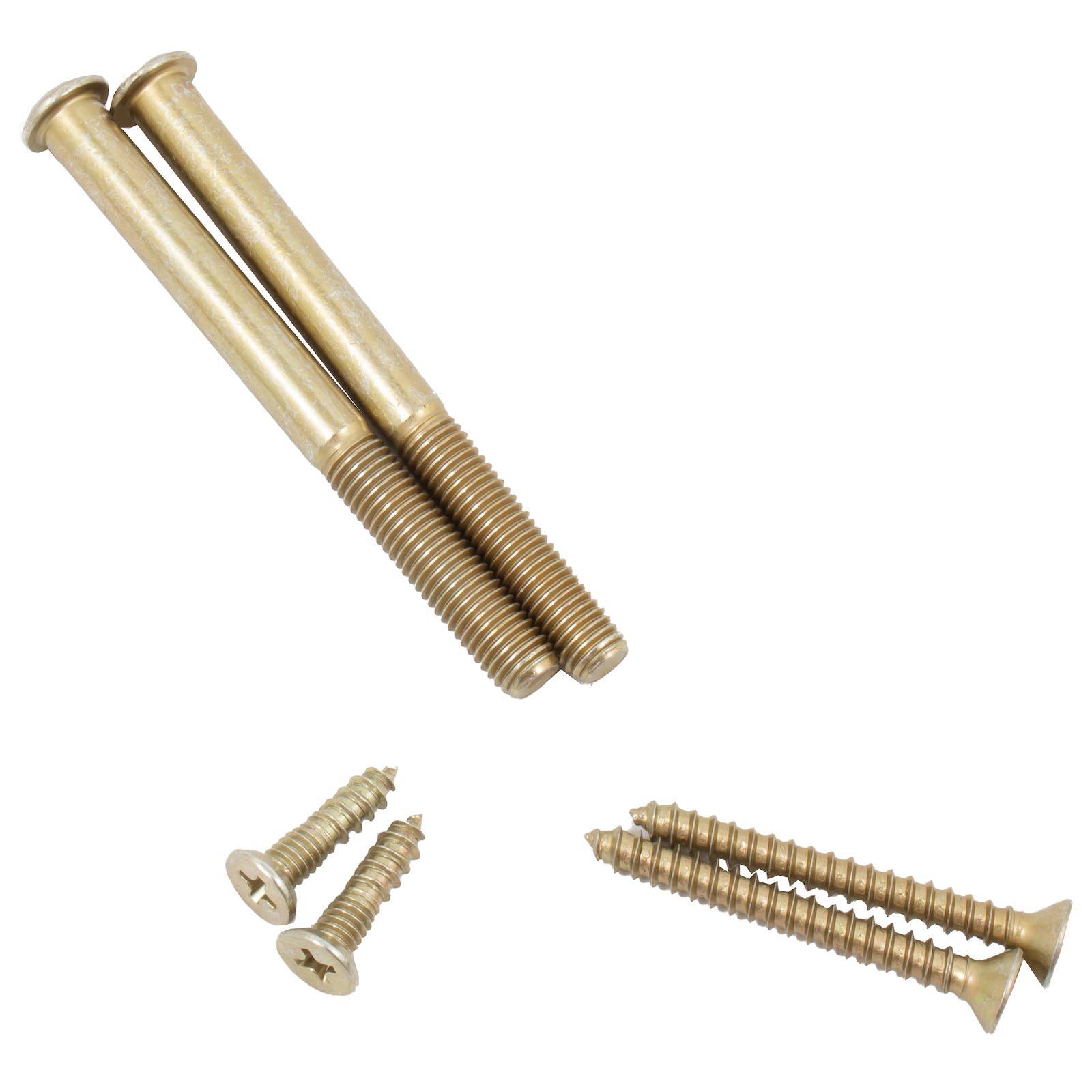 81247-007 Deadbolt Screw Pack for 780 / 980 - Polished Brass