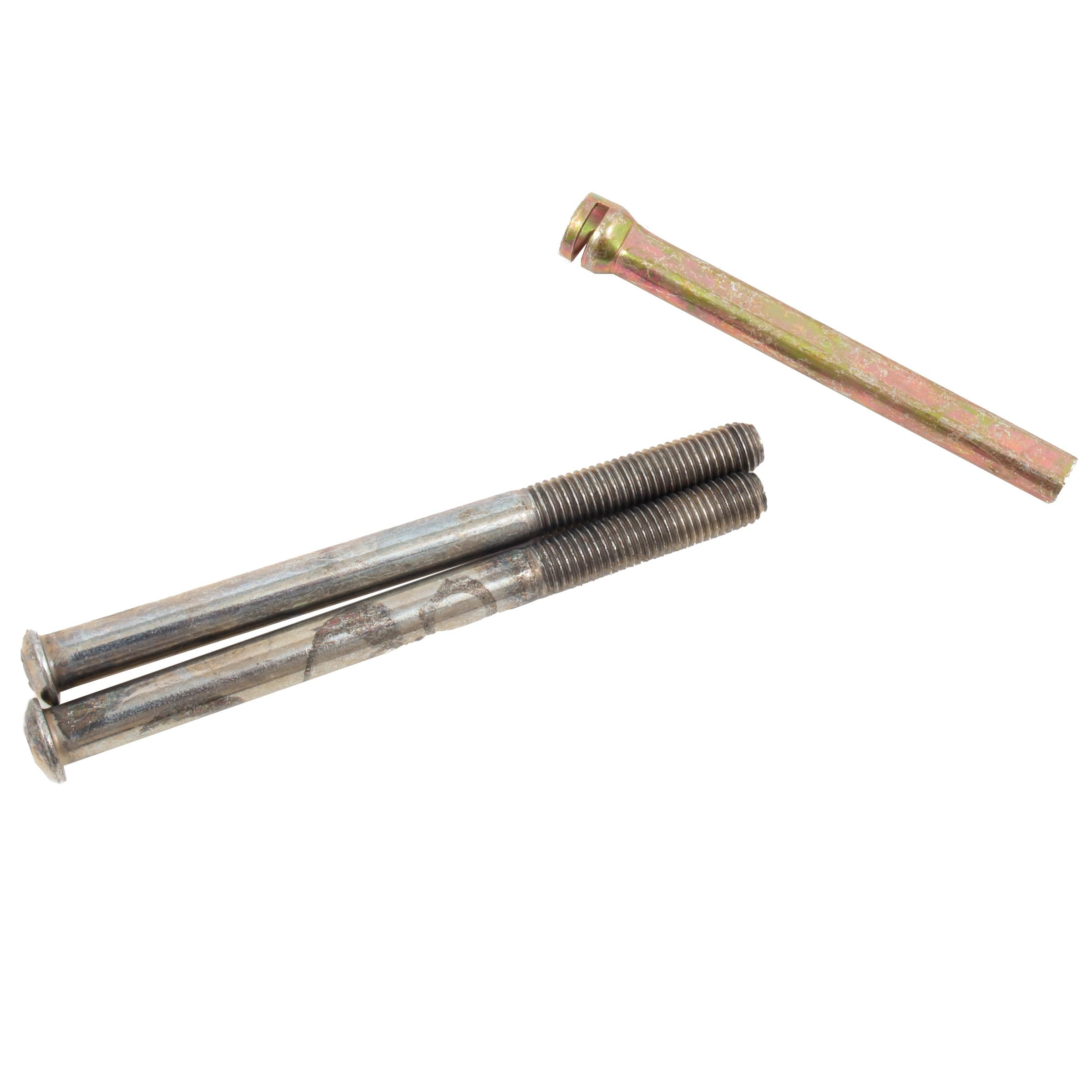 81691-002 1-Cyl Deadbolt Screw Pack for Thick Door with Spindle Extender for 780 - Polished Chrome