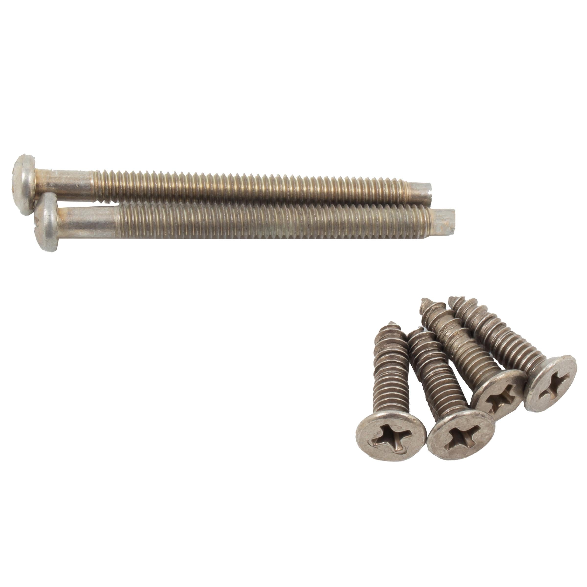 81780-004 2-1/4" Thick Door Kit for Handleset Trim - Satin Nickel