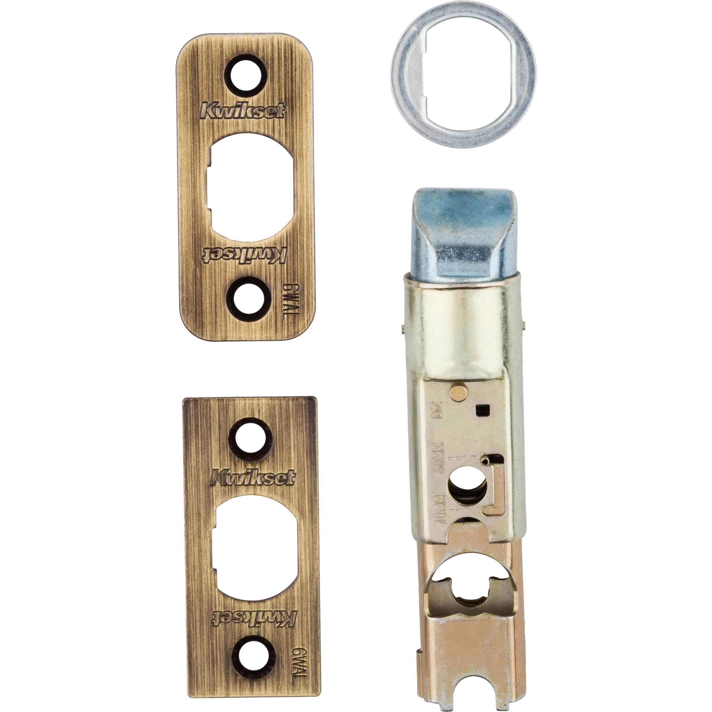 81826-002 6AL Plain Latch - Antique Brass