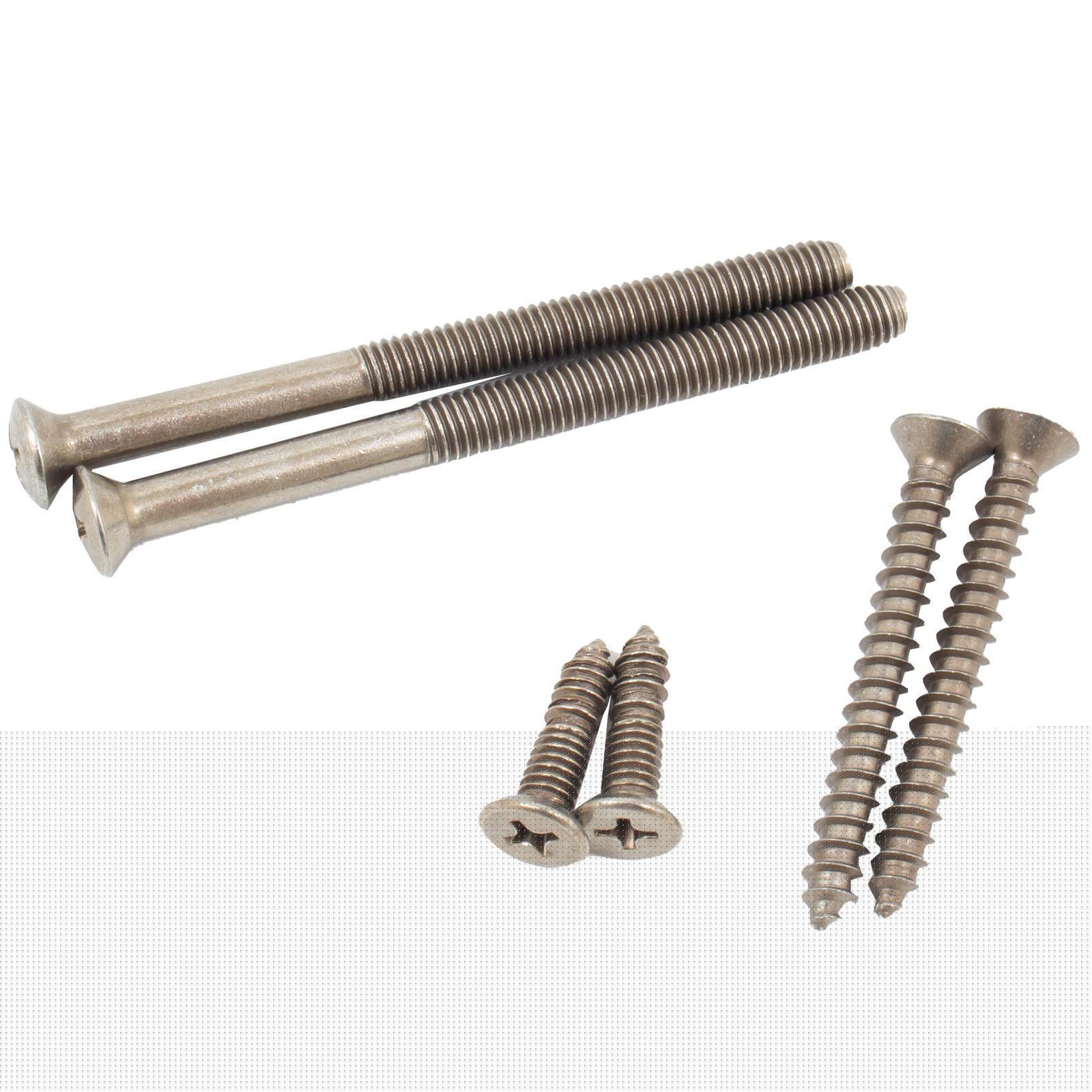 86171-003 Deadbolt Screw Pack for 660 - Satin Nickel