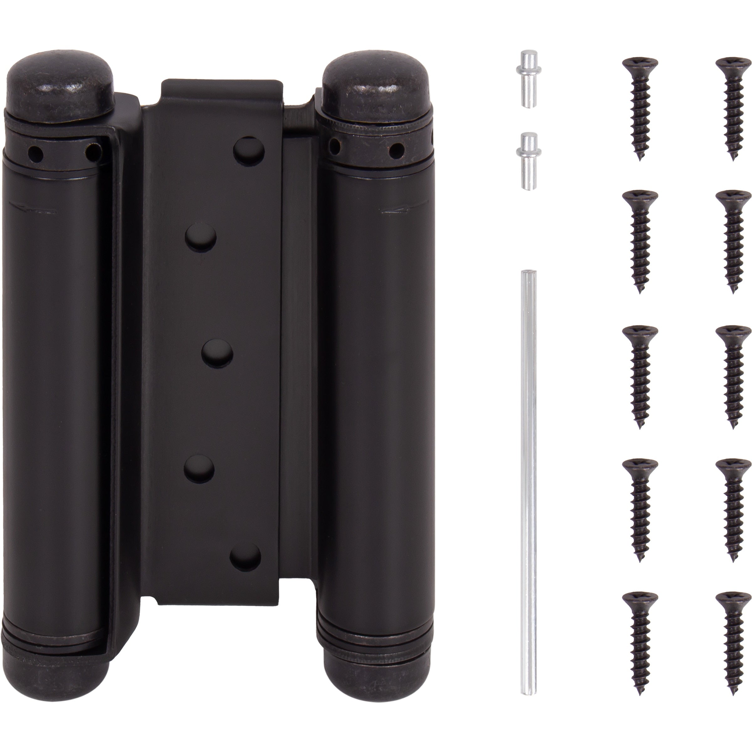Heavy-Duty Double Acting Spring Hinge - 5" Oil-Rubbed Bronze (view 4)