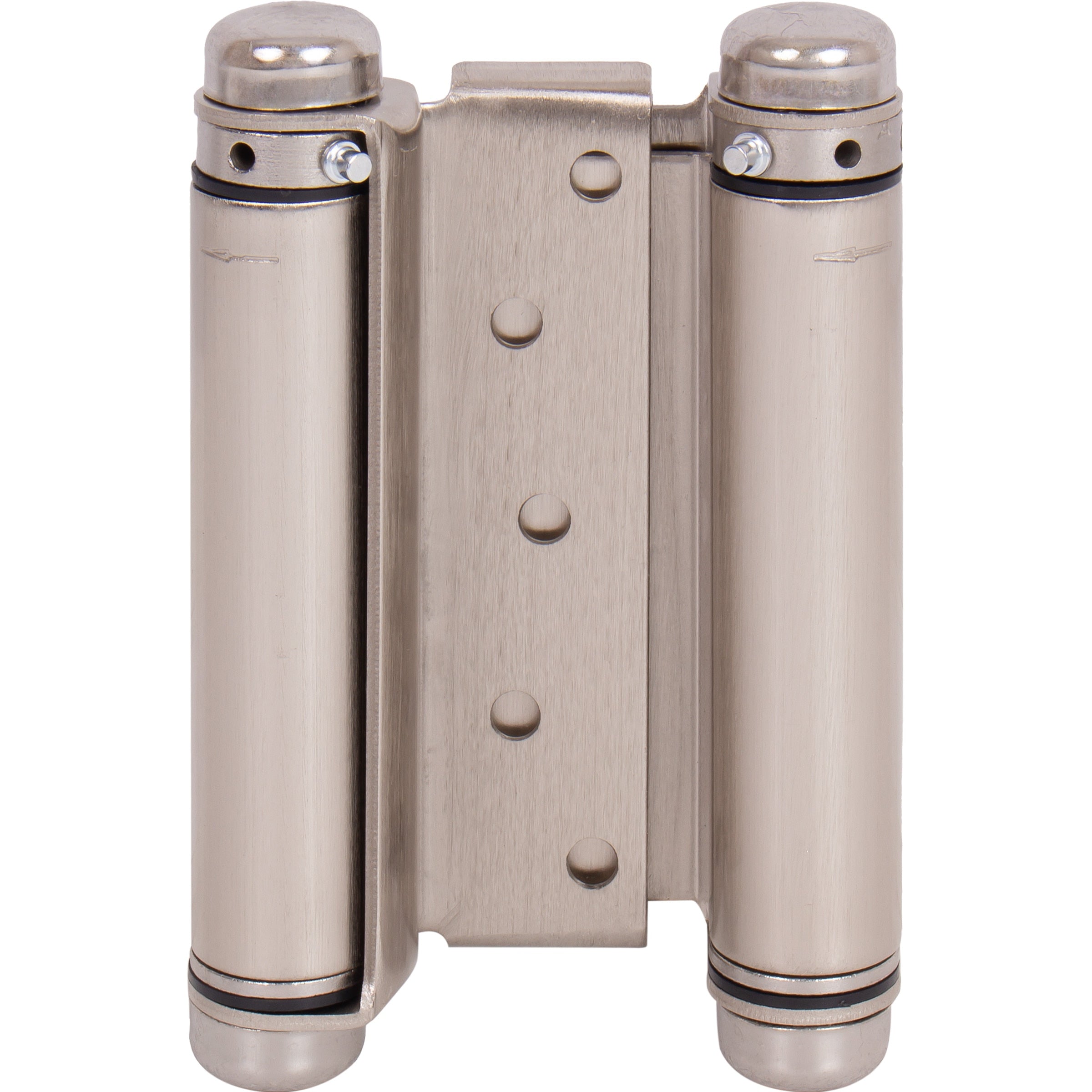 Heavy-Duty Double Acting Spring Hinge - 5" Satin Nickel