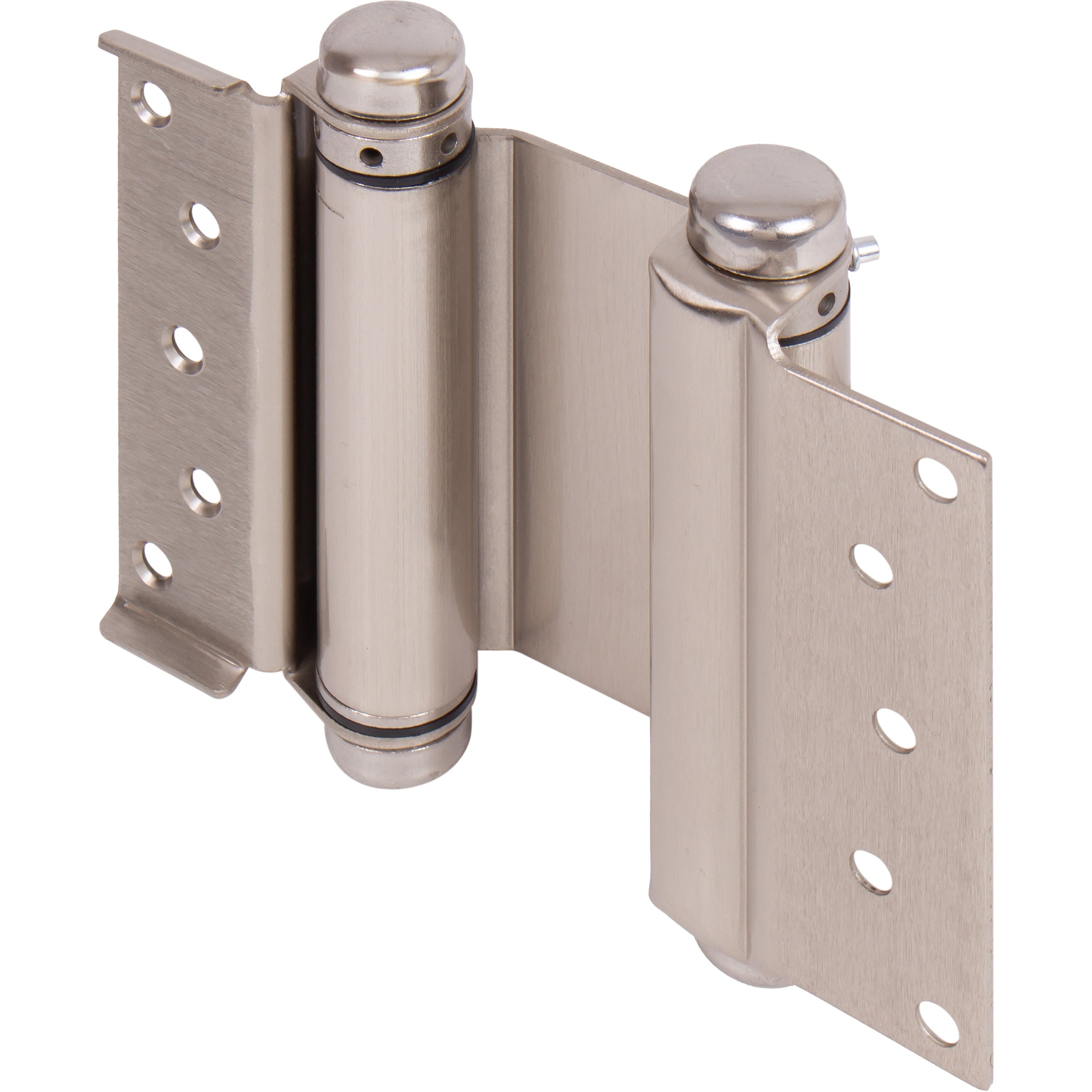 Heavy-Duty Double Acting Spring Hinge - 5" Satin Nickel (view 2)