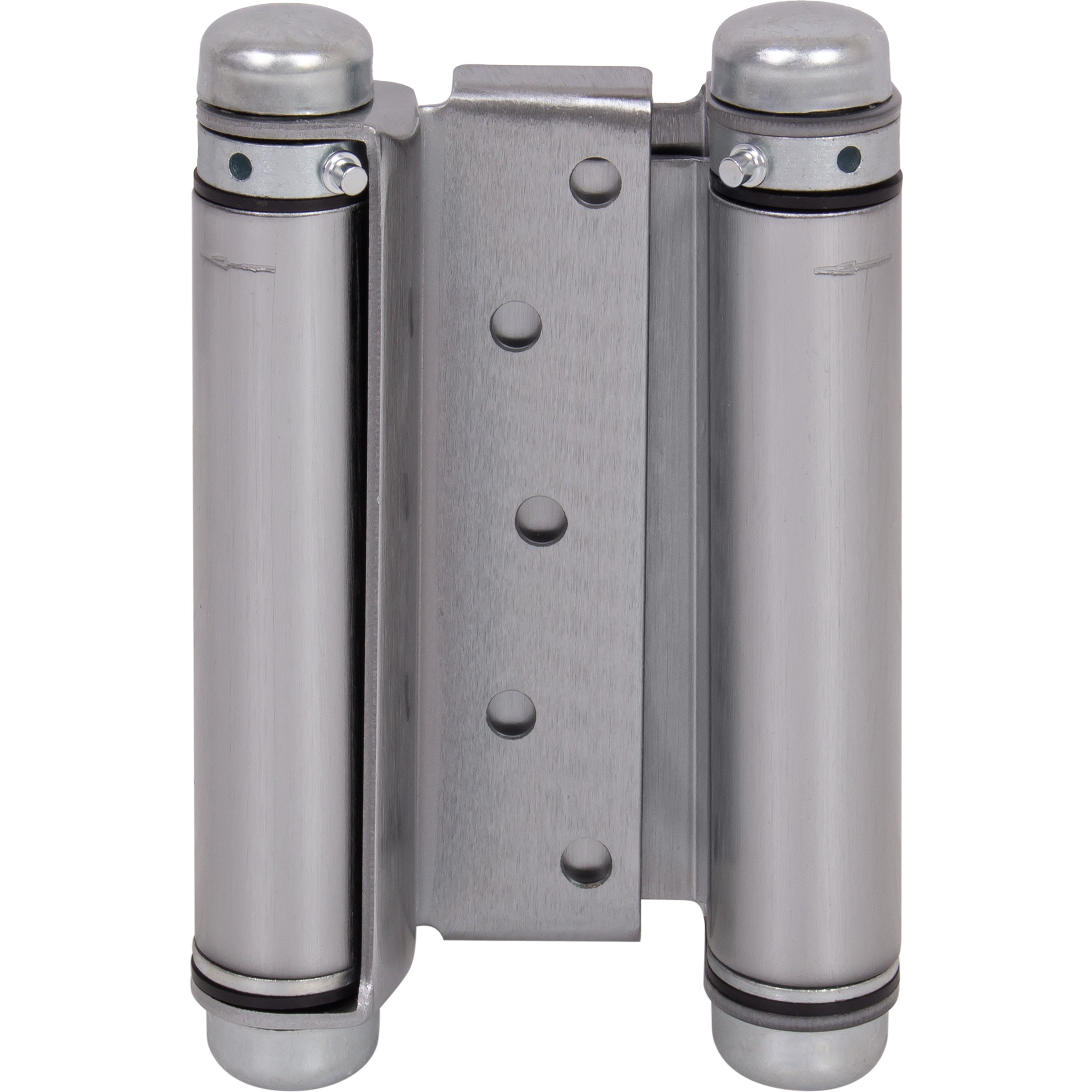 Heavy-Duty Double Acting Spring Hinge - 5" Satin Chrome
