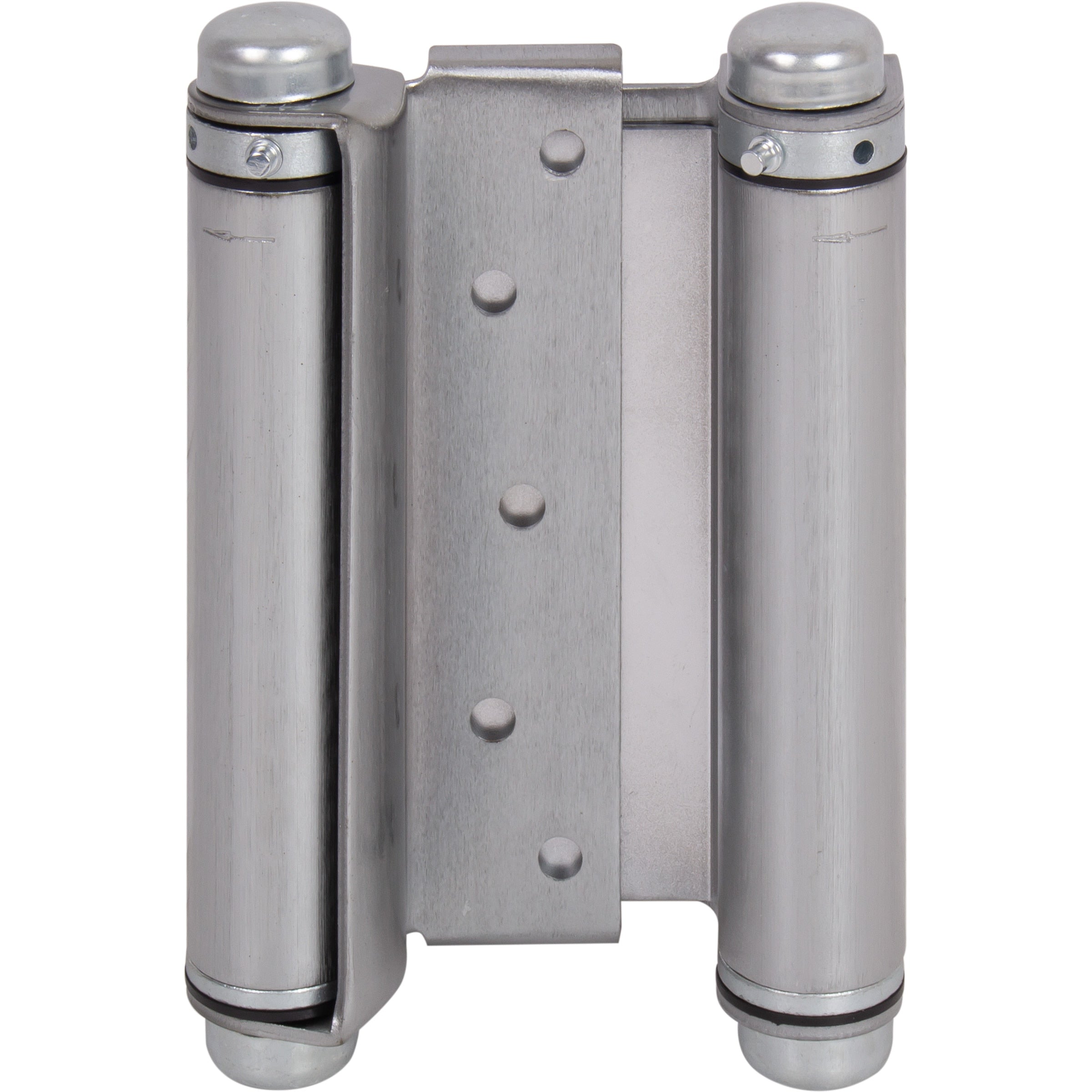 Heavy-Duty Double Acting Spring Hinge - 6" Satin Chrome