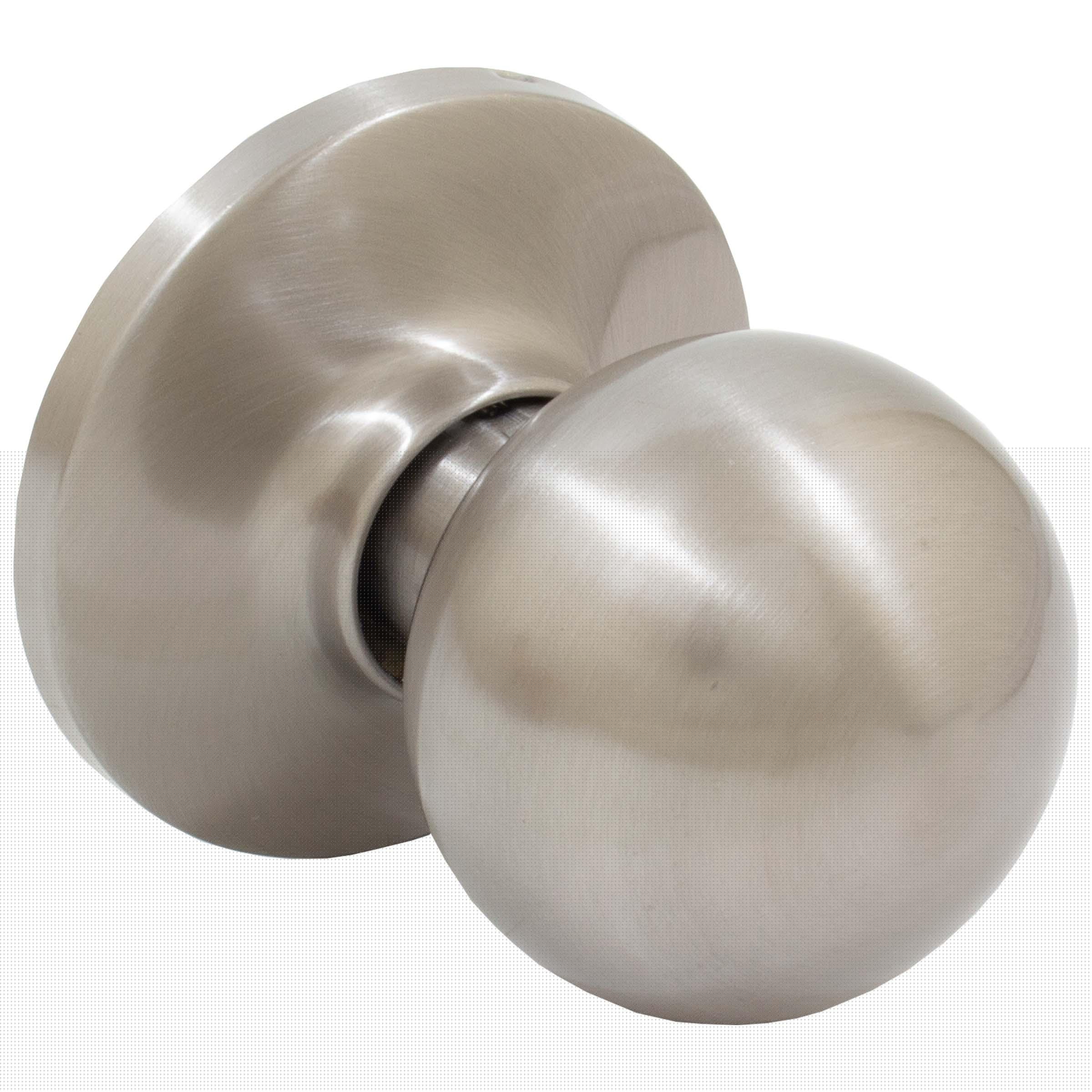 Safe Lock - Regina Knob - Satin Nickel