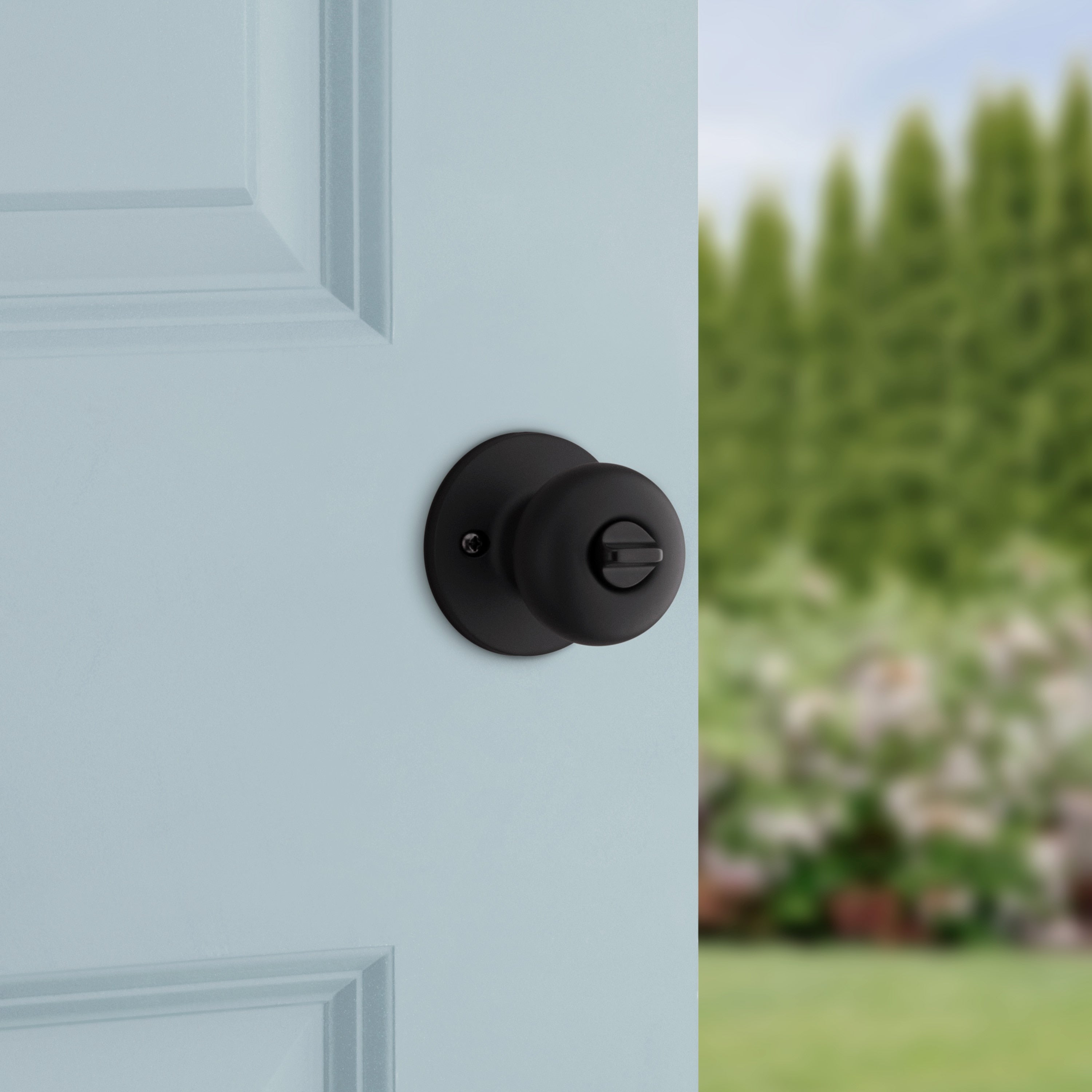 Safe Lock - Athens Knob - Matte Black