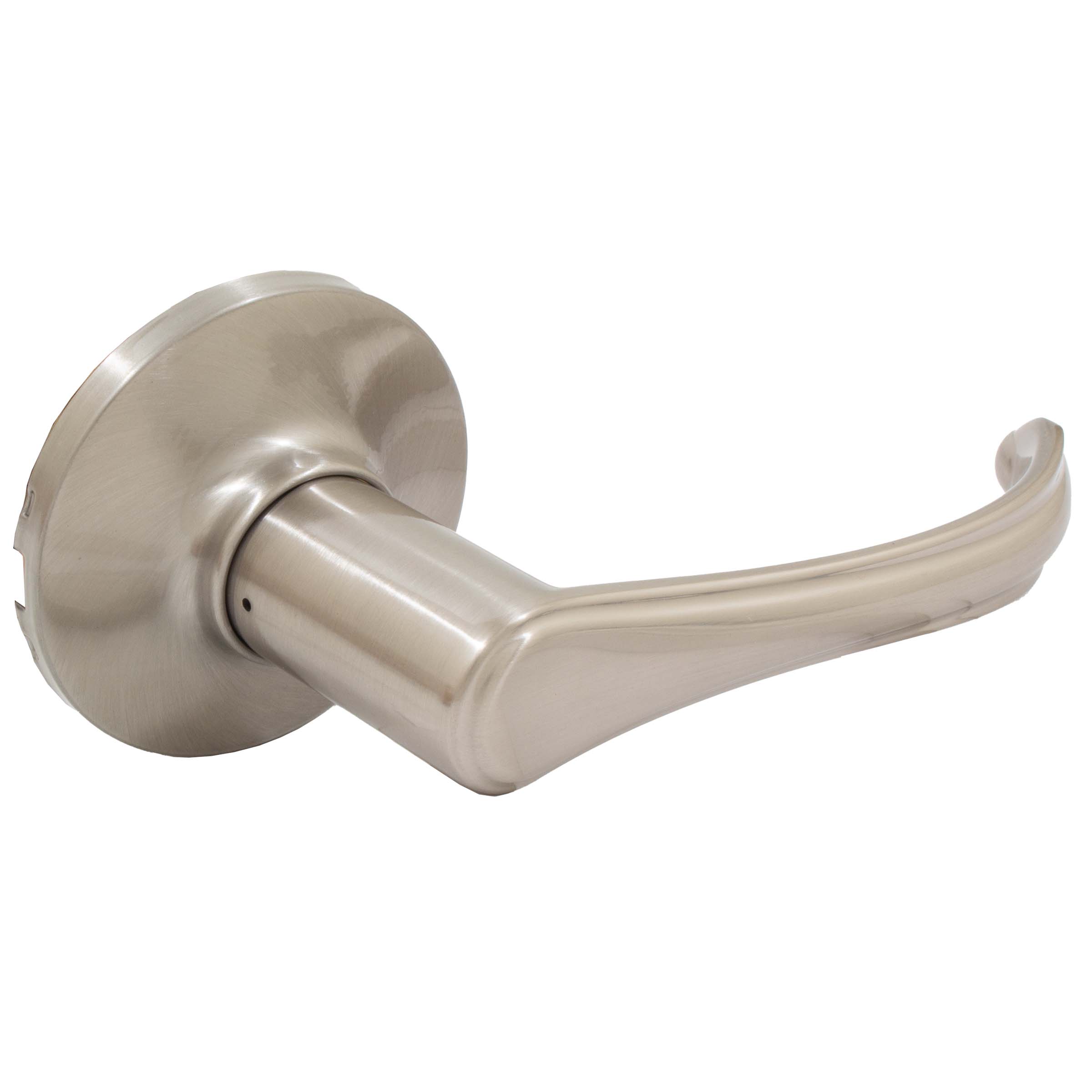 Safe Lock - Grapevine Lever - Satin Nickel