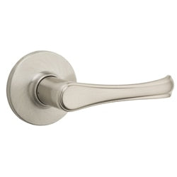 Safe Lock - Grapevine Lever - Satin Nickel