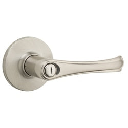Safe Lock - Grapevine Lever - Satin Nickel
