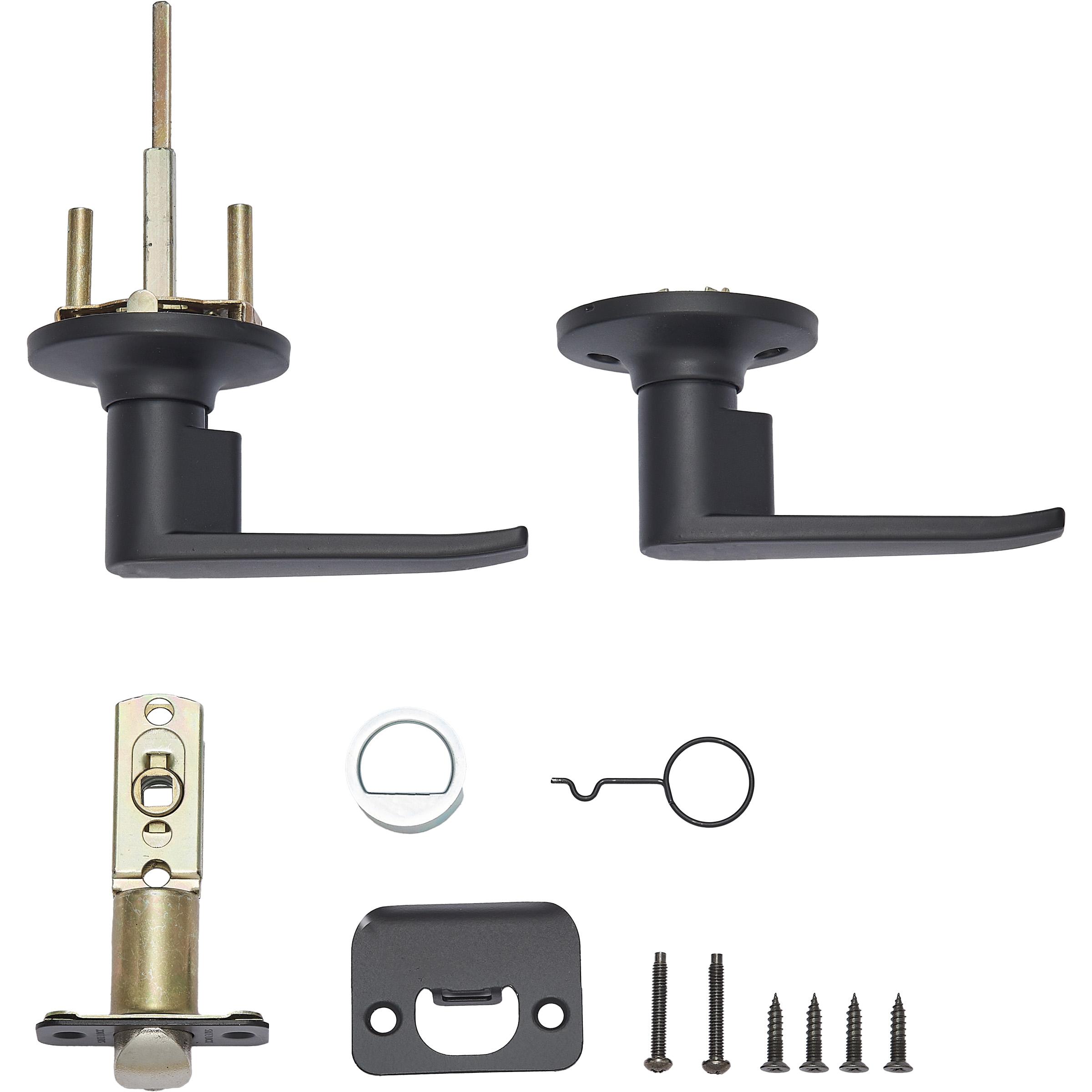 Safe Lock - Winston Lever - Matte Black