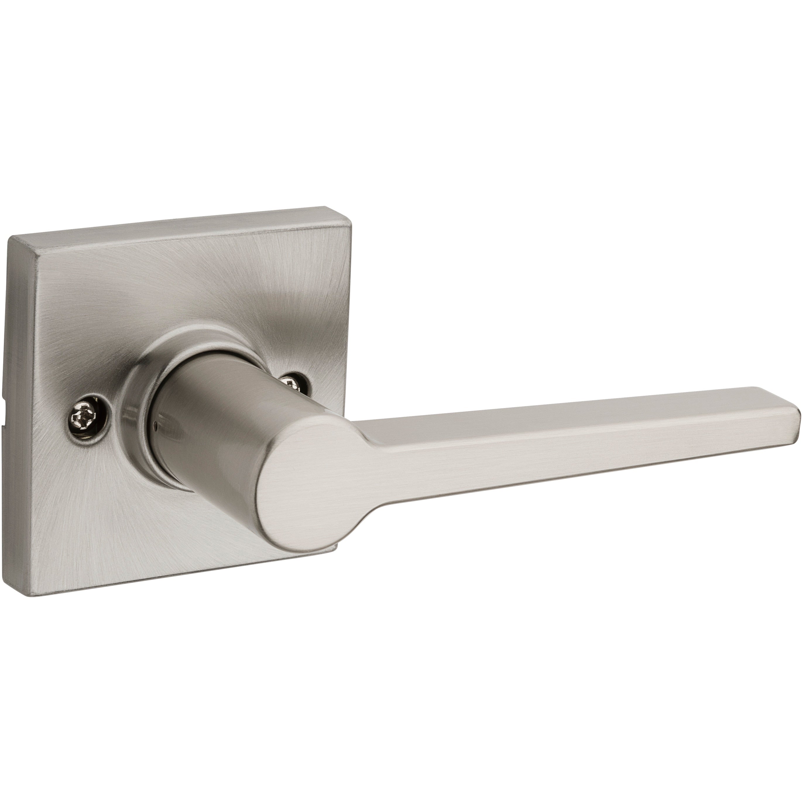 Safe Lock - Daylon Square Rose Lever - Satin Nickel
