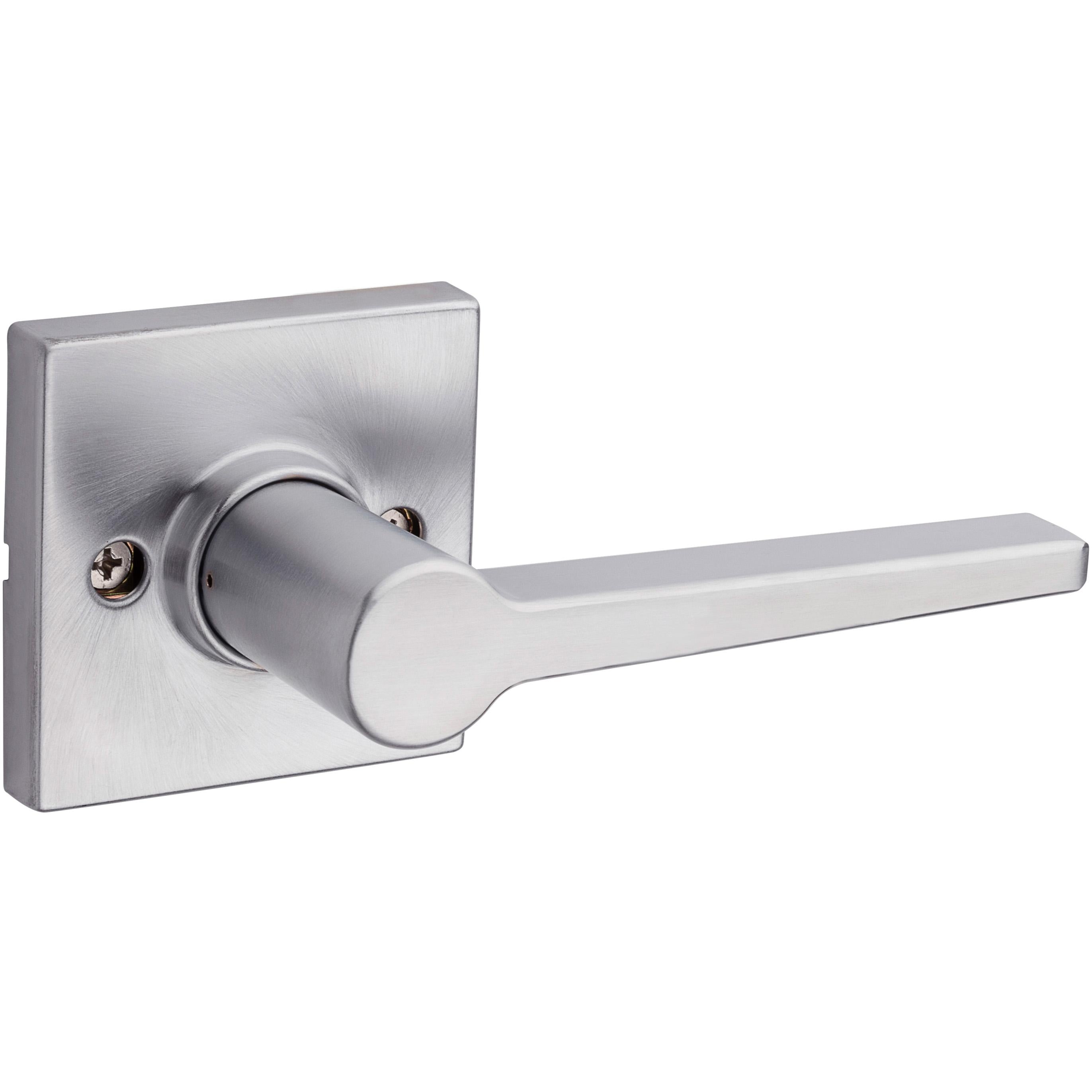 Safe Lock - Daylon Square Rose Lever - Satin Chrome