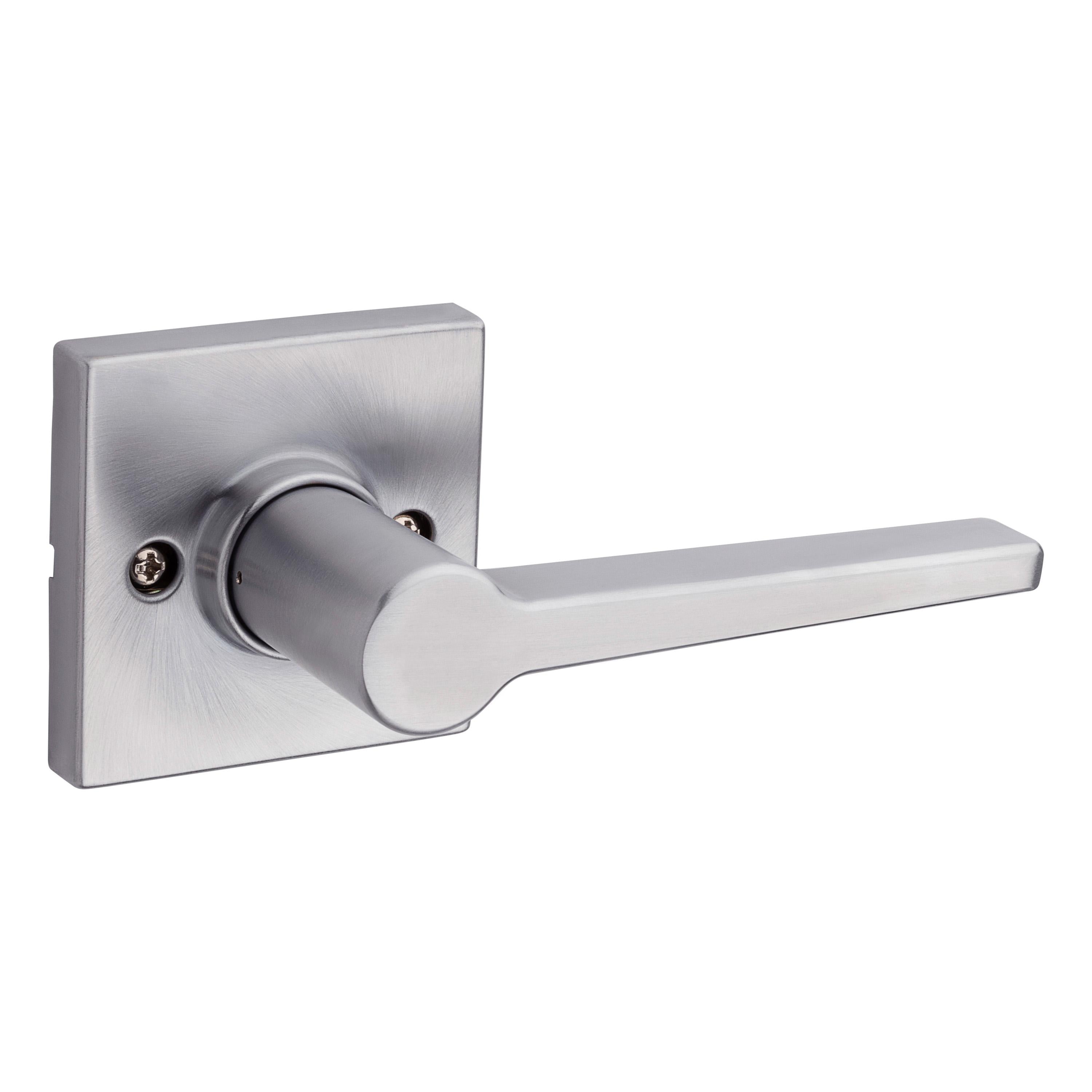 Safe Lock - Daylon Square Rose Lever - Satin Chrome