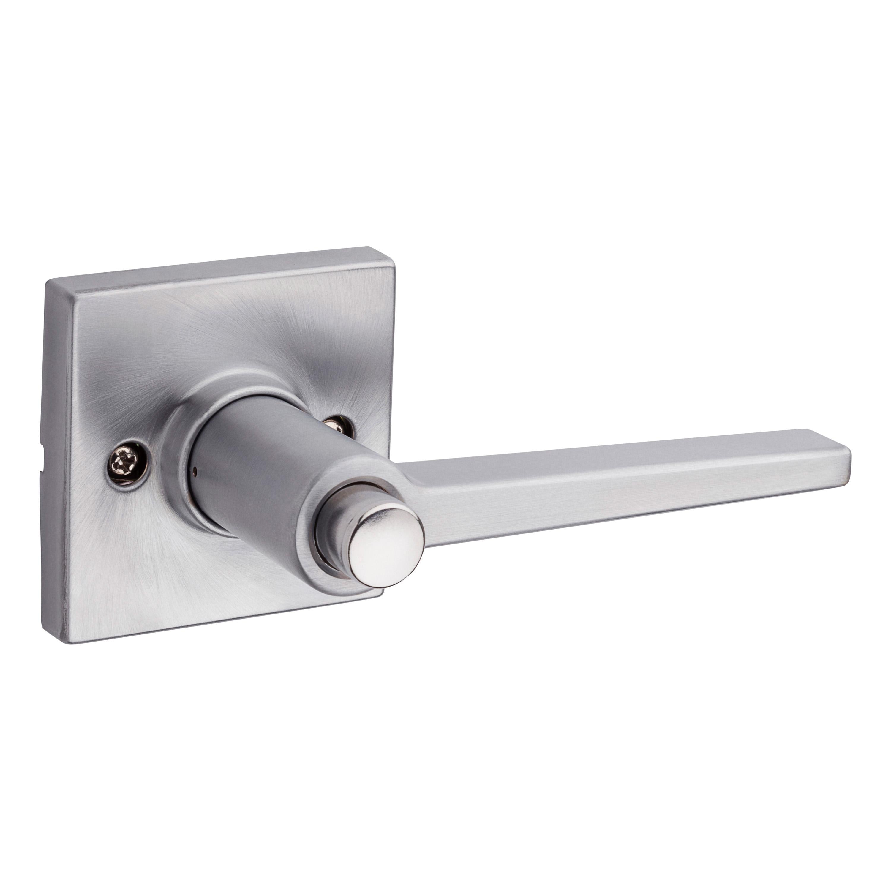 Safe Lock - Daylon Square Rose Lever - Satin Chrome