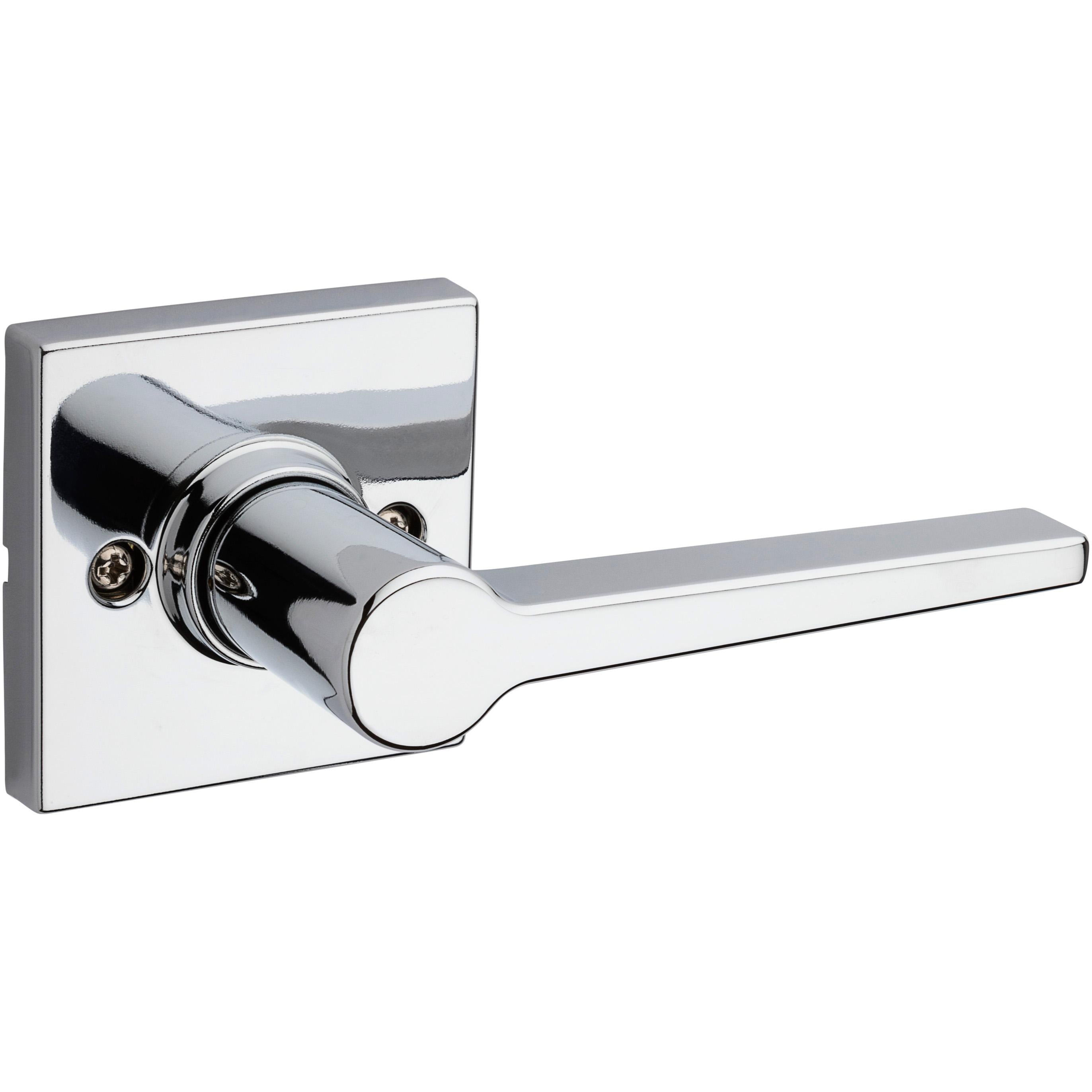 Safe Lock - Daylon Square Rose Lever - Polished Chrome