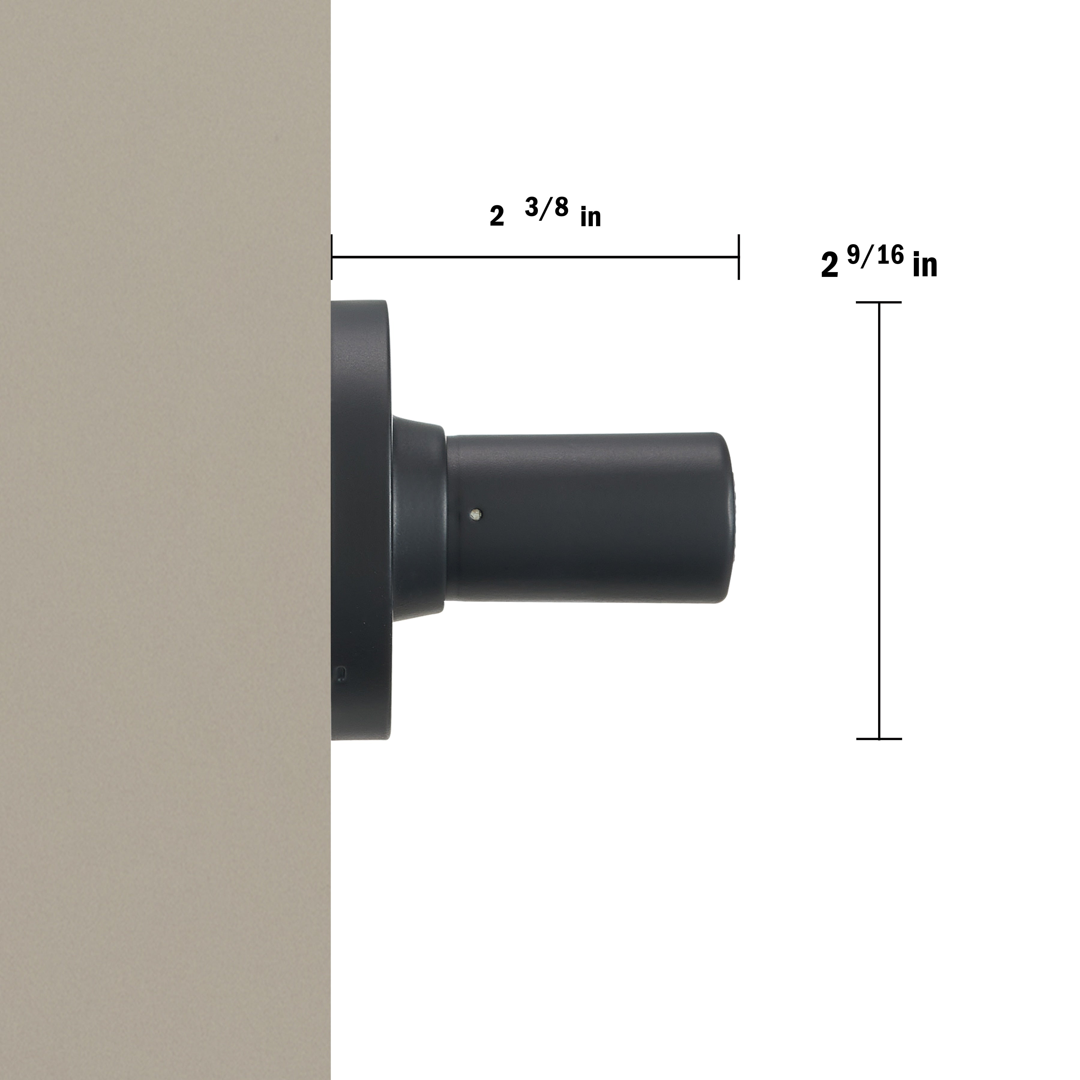 Safe Lock - Daylon Lever - Matte Black