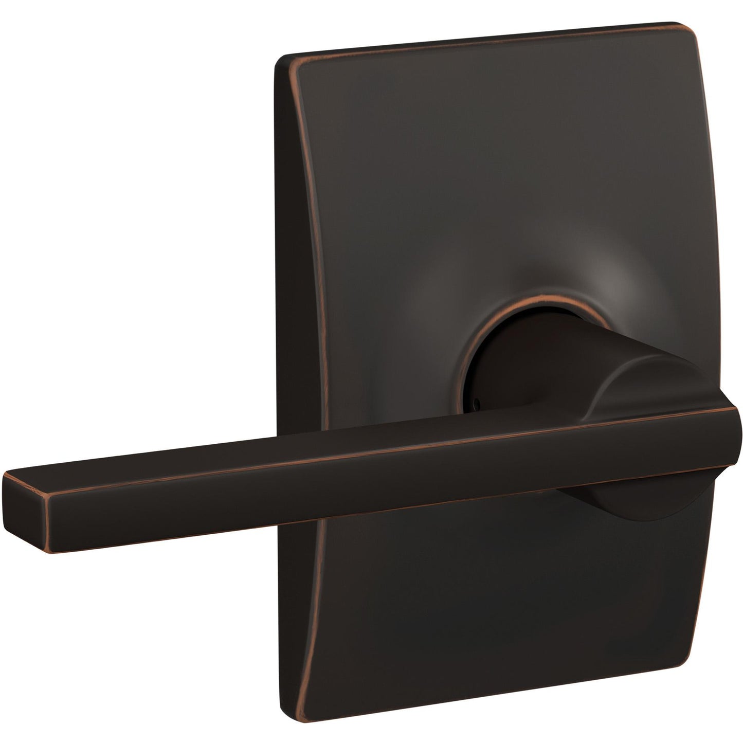 Latitude Lever with Century Trim Hall and Closet Lock