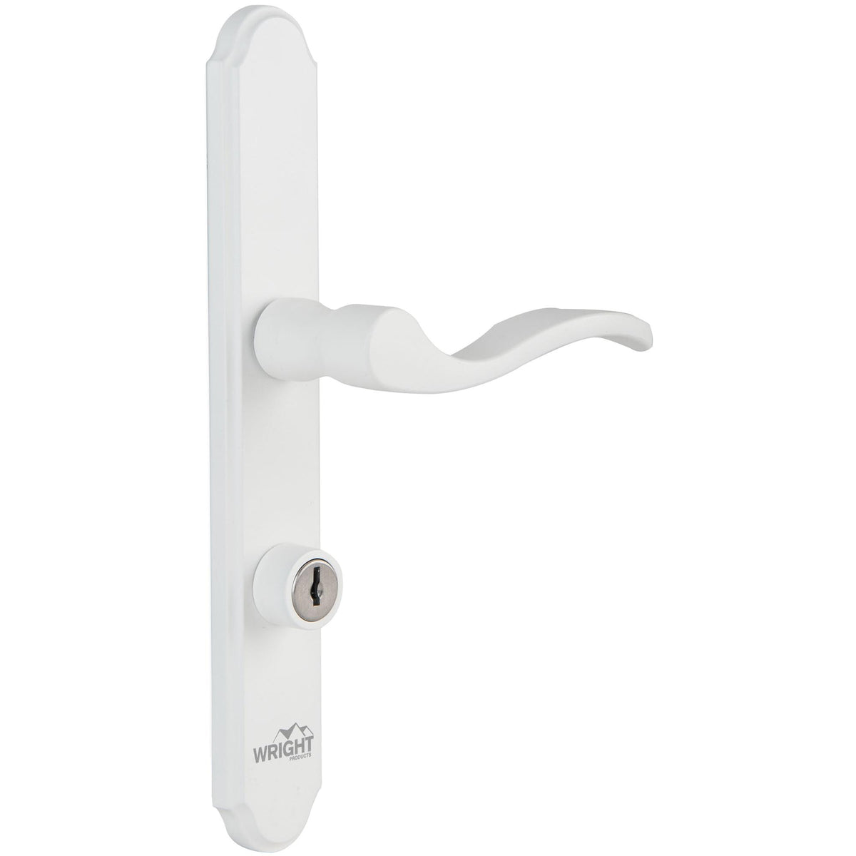 VMT115 Serenade Mortise Keyed Lever Latch with 1-Cyl Deadbolt - White
