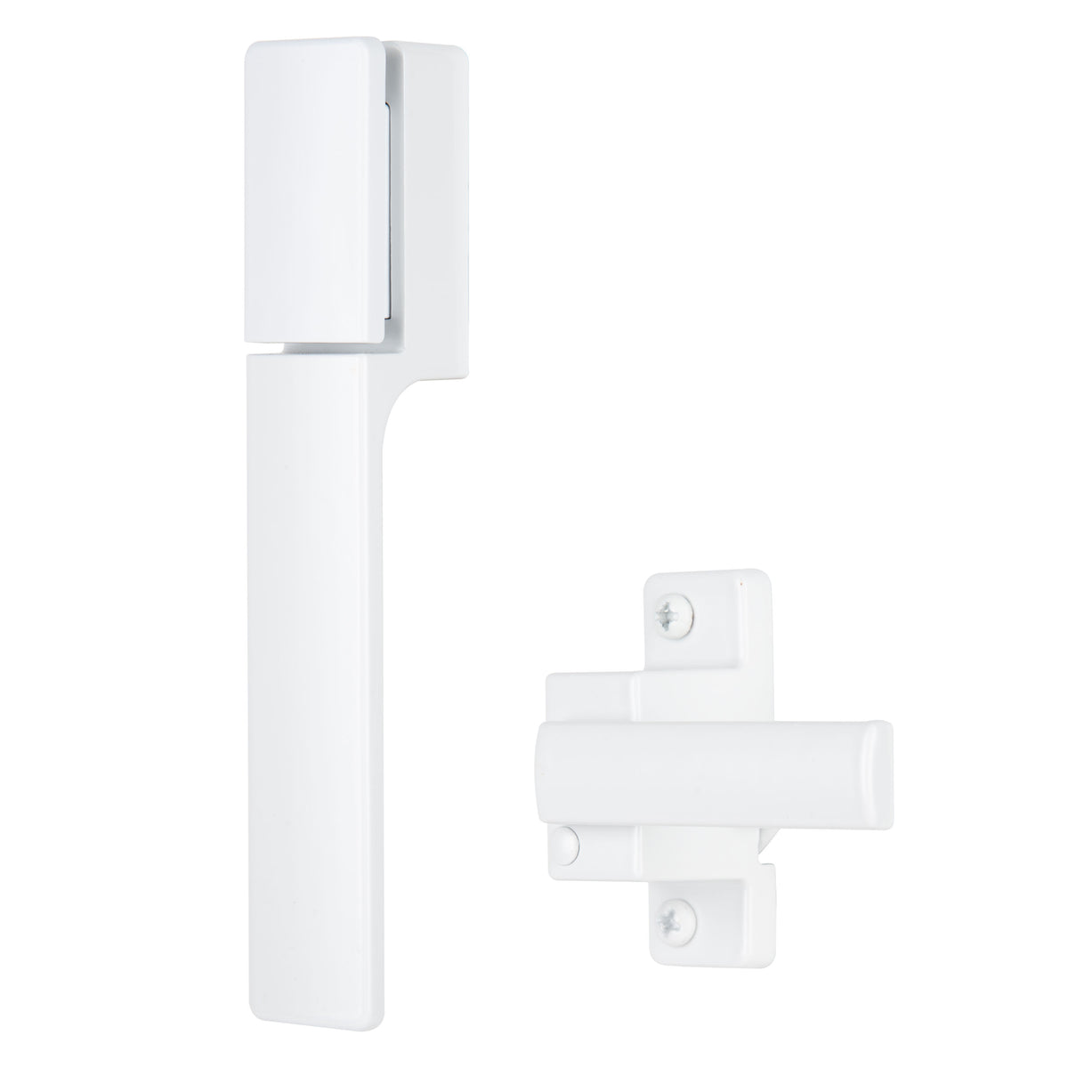 VF338 Alto Free Hanging Push Button Latch - White