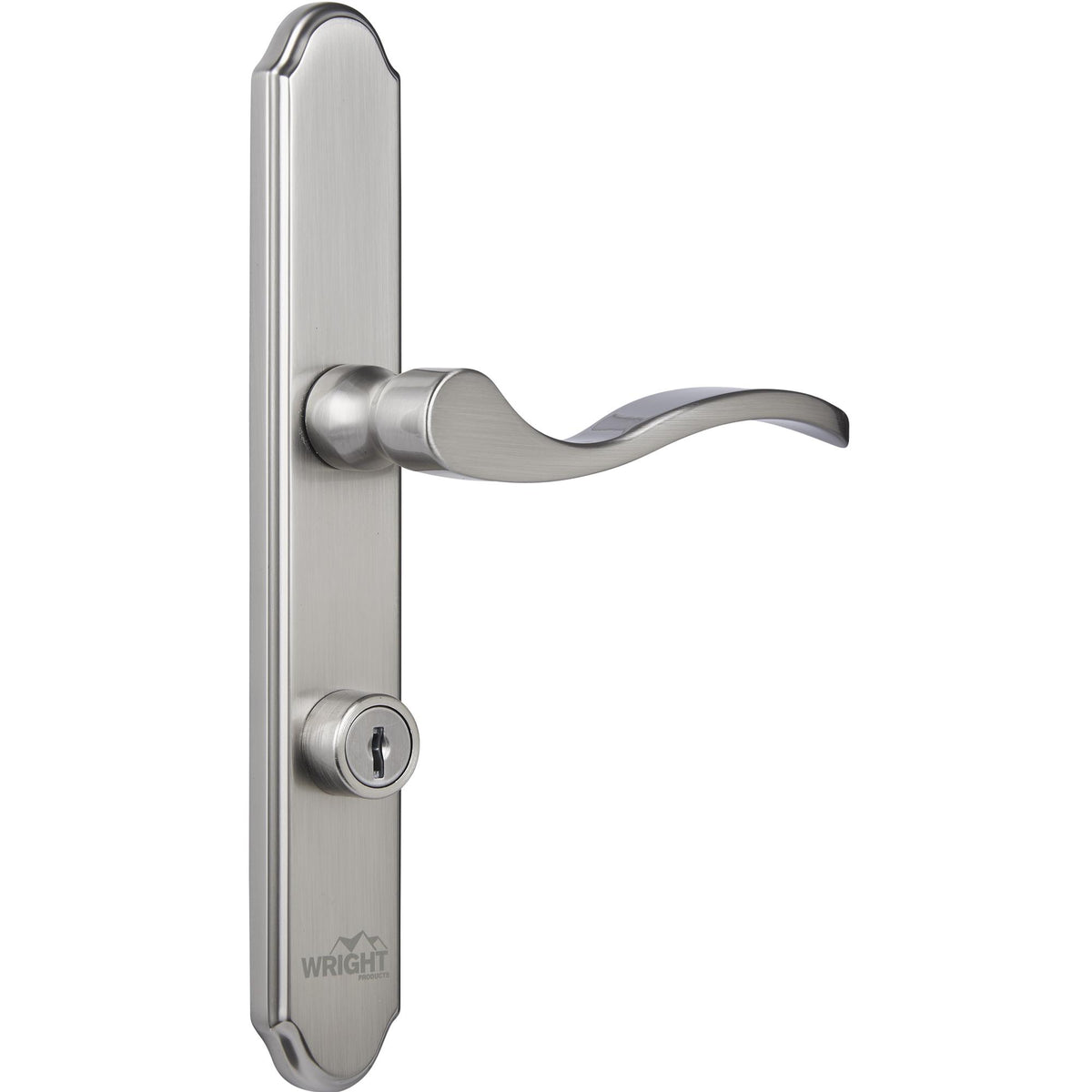 VMT115 Serenade Mortise Keyed Lever Latch with 1-Cyl Deadbolt - Satin Nickel