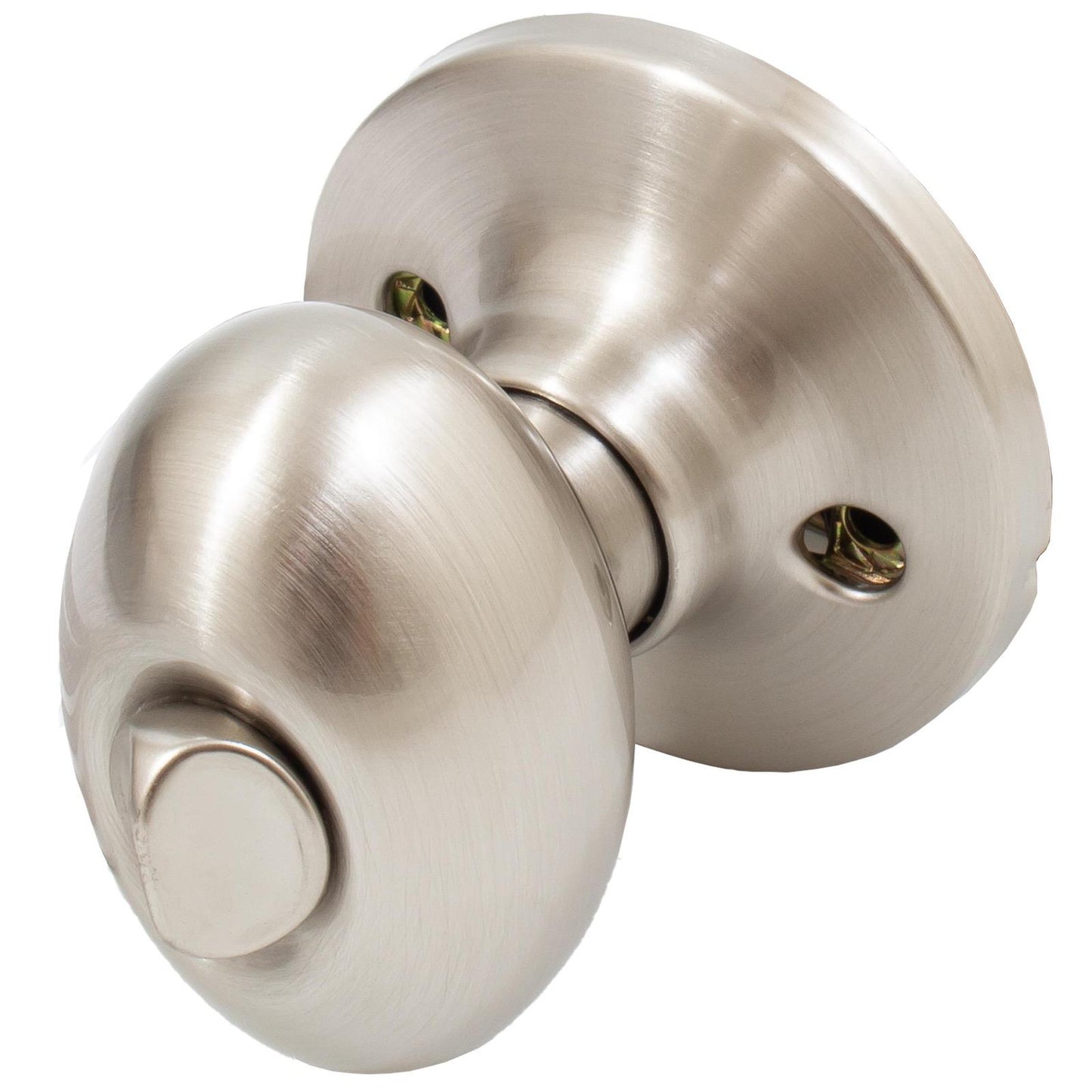 Stone Harbor Hardware Springhill Door Knob, Entry Latch, KW Keyway, Satin Nickel
