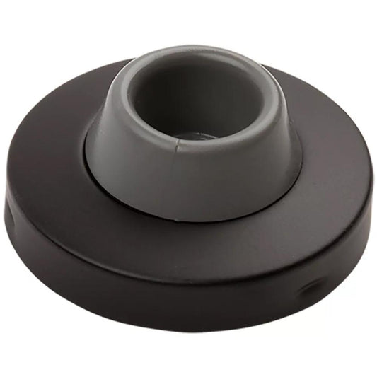 SPB9205 2-1/2" Commercial Grade Concave Wall Doorstop - Oil Rubbed Bronze
