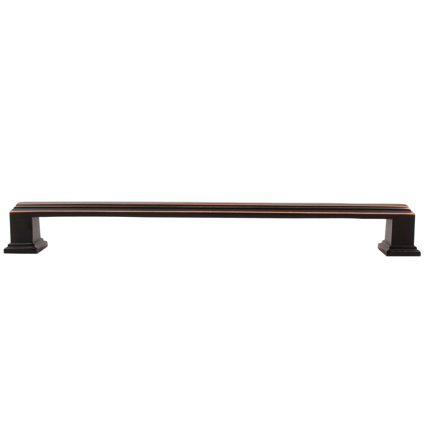 Stone Harbor Hardware Metropolis Cabinet Pull, 192 Millimeters, Vintage Bronze
