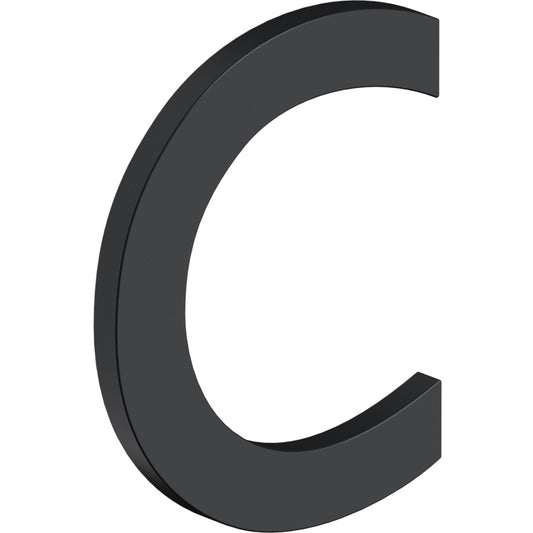Deltana RNB-CU19 4" B Series Letter C with Risers - Matte Black