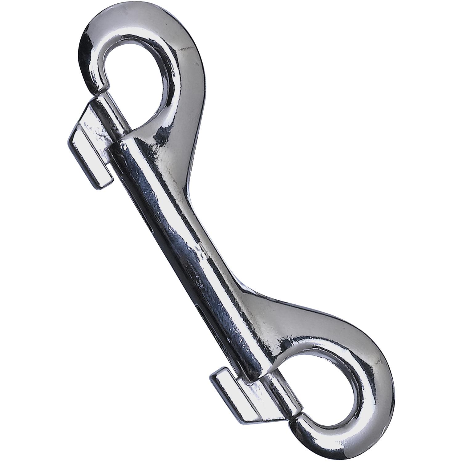 National Hardware - N277-061 G3032BC, 3-15/16" Double Bolt Snap in Nickel