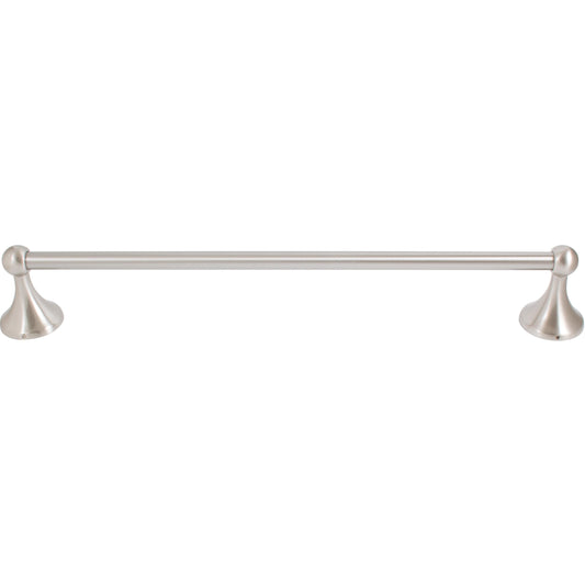 Stone Harbor Hardware Coastal Towel Bar, 30 Inches, Satin Nickel