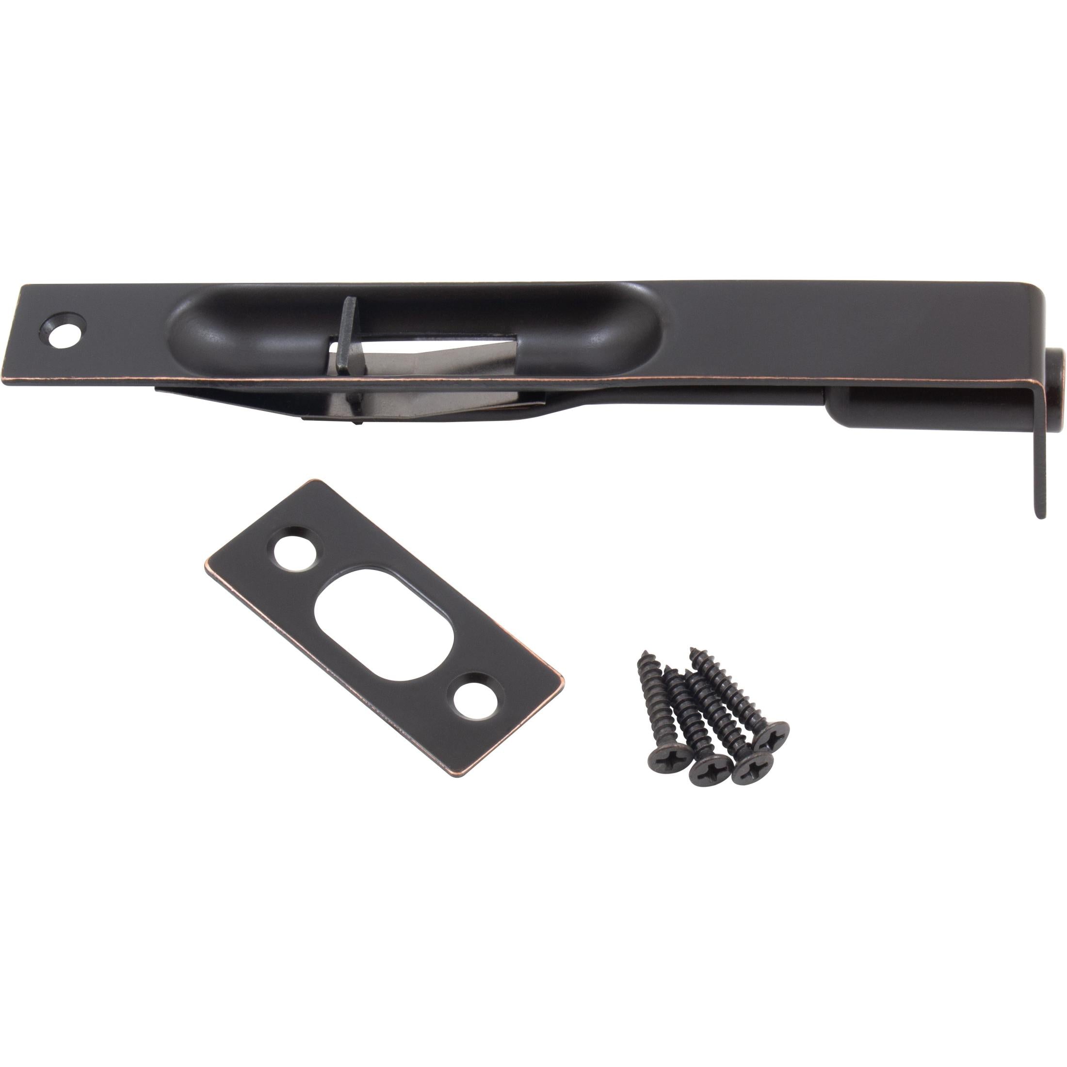 Flush Bolt Square Corner x Square Corner 6 Inches