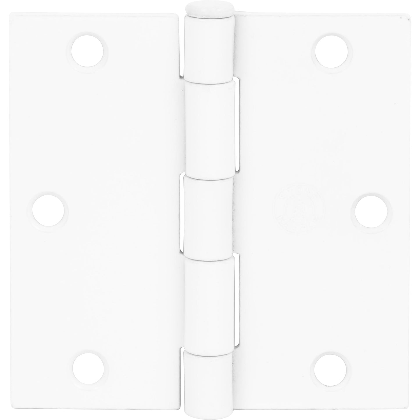 Stone Harbor Hardware 3-1/2" Door Hinges, Square Corner, White, 3-Pack