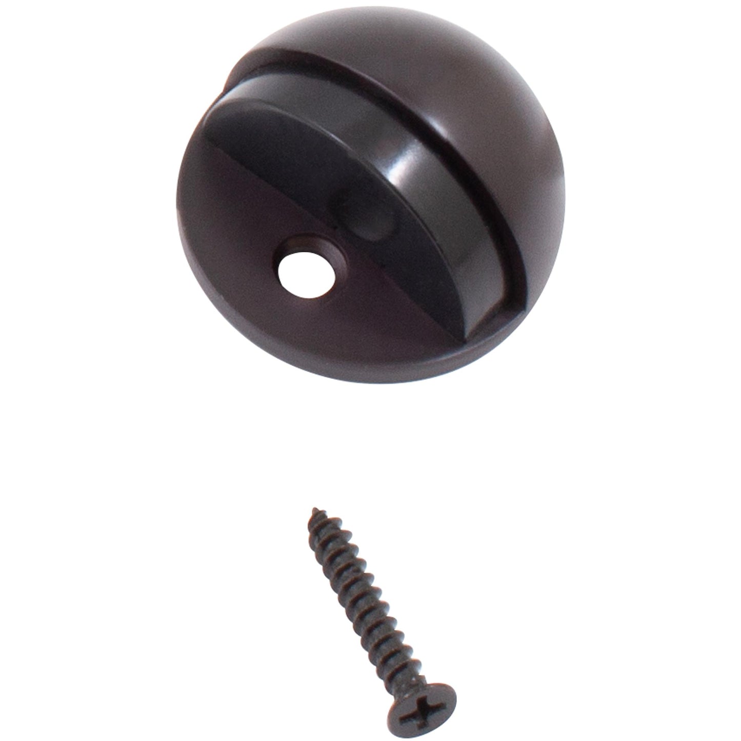 Stone Harbor Hardware Low Rise Dome Door Stop, 1" High, Oil-Rubbed Bronze