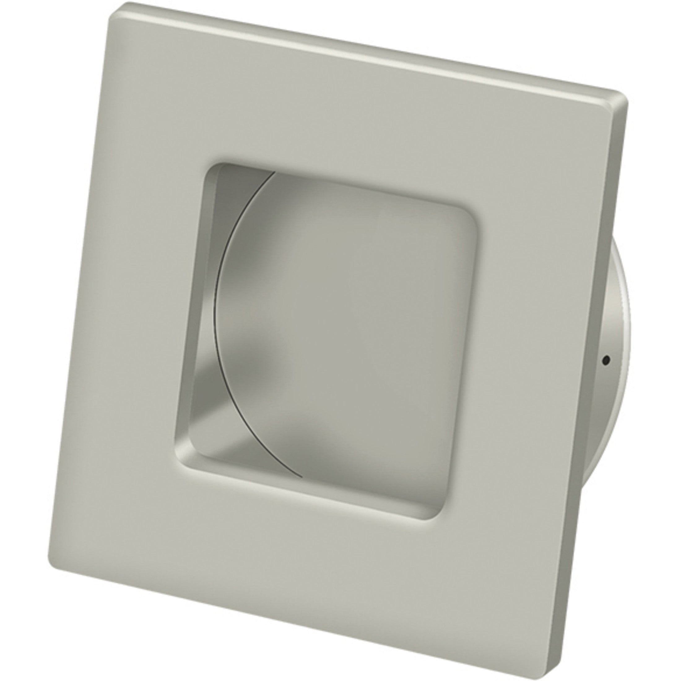 FPS234U15 2-3/4" Square Heavy-Duty Flush Pull - Satin Nickel