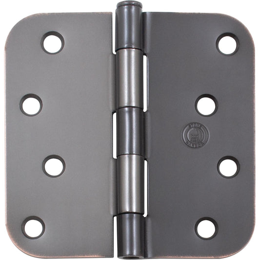 Stone Harbor Hardware Standard Hinge, 4 Inches, 5/8" Radius Corner, Bulk Pack (100 Each), Vintage Bronze