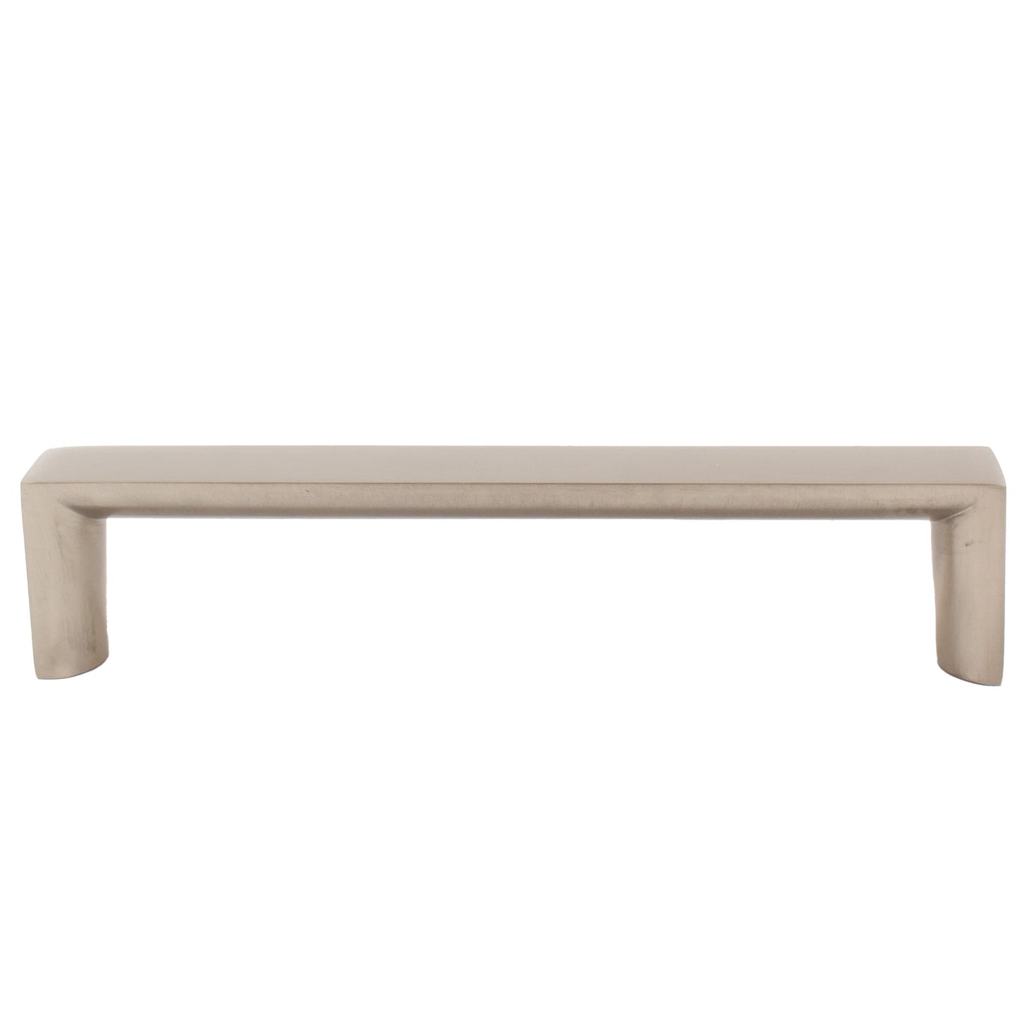 Stone Harbor Hardware Plateau Cabinet Pull, 128 Millimeters, Satin Nickel