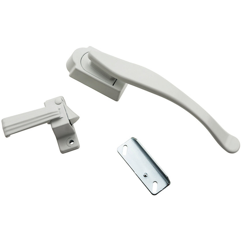 National Hardware - V1331 Lift Lever Latch - White